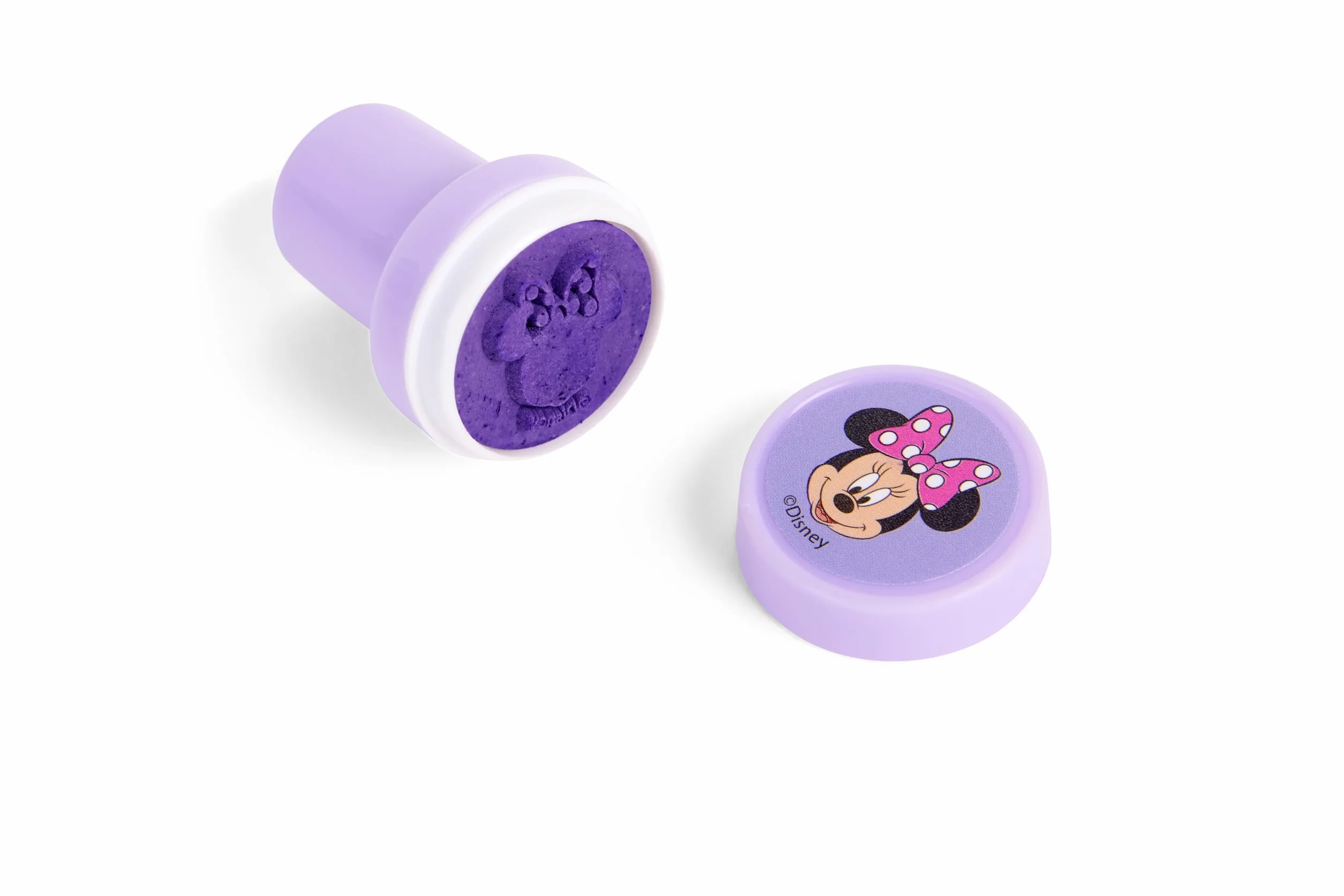 Disney Juego de sellos de Minnie Mouse, 15 piezas, juego de manualidades para niños con 15 sellos, set de sellos a partir de 3 años, producto con licencia junior