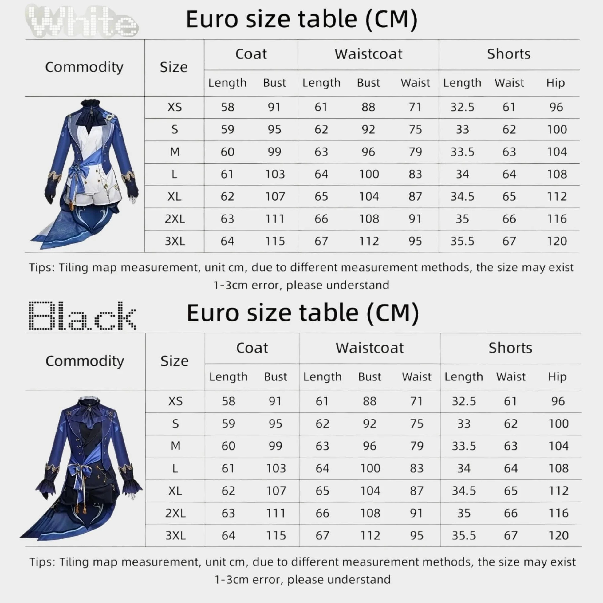 Disfraz de Halloween para Adultos, Conjunto Completo de Cosplay Juego de Rol Carnaval – Estilo Furina
