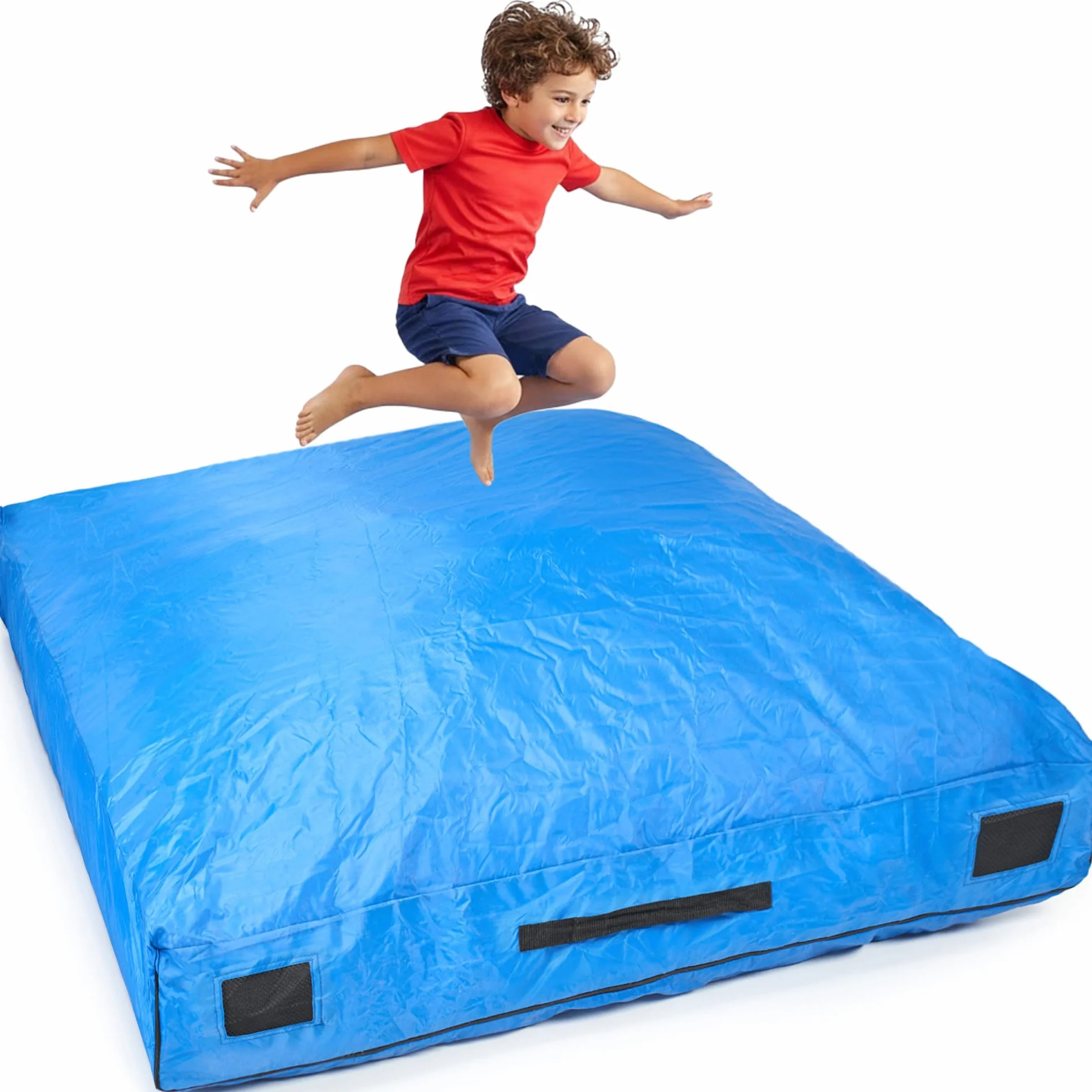 SaferBounce Sensory Crash Pad para Niños 152 x 152 cm Colchoneta Autismo Alfombra Espuma Infantil Escalada Gimnasia