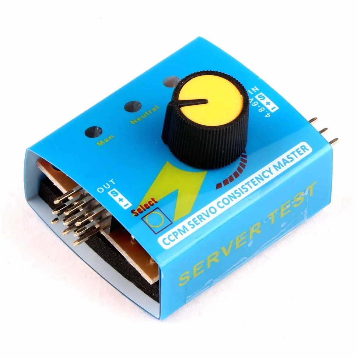 ARCELI RC Helicóptero Motor Servo Tester Aeromodelling Remoto Controlador de velocidad Servidor CCPM Servo consistencia Maestro con indicador de modo 3 DC 4.8-6V