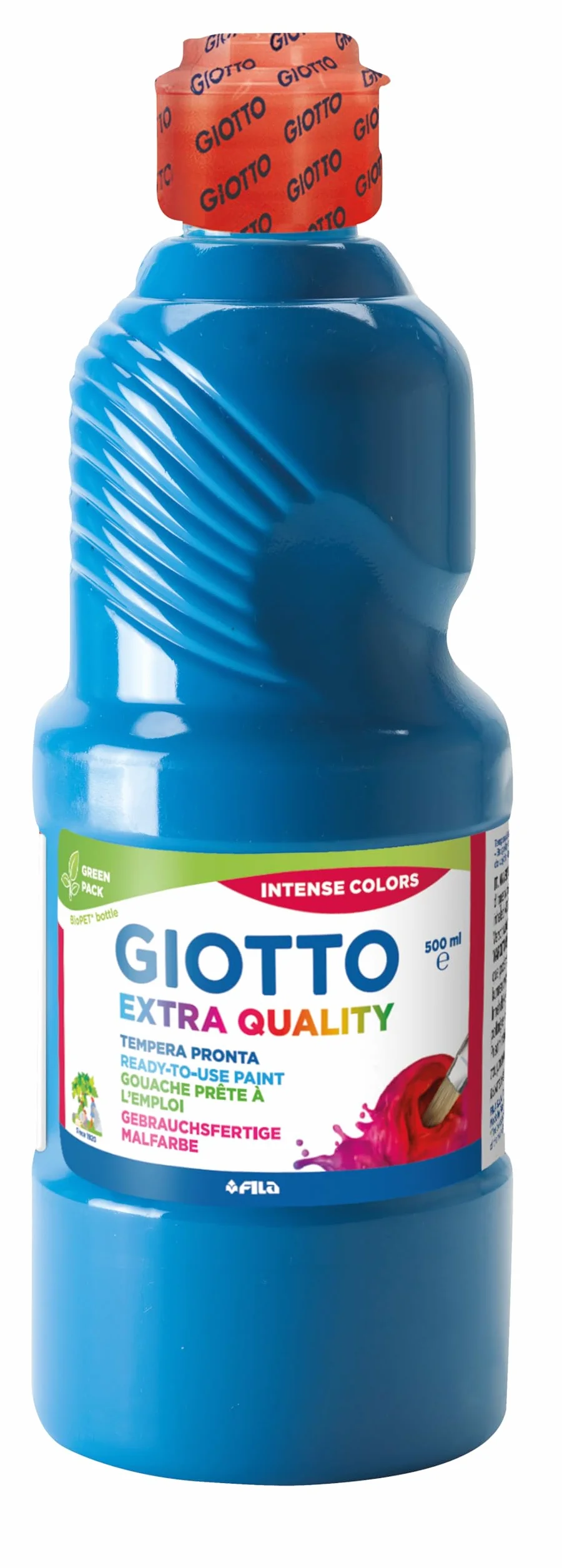 Giotto 533200 - 6 botes de pintura de 500 ml