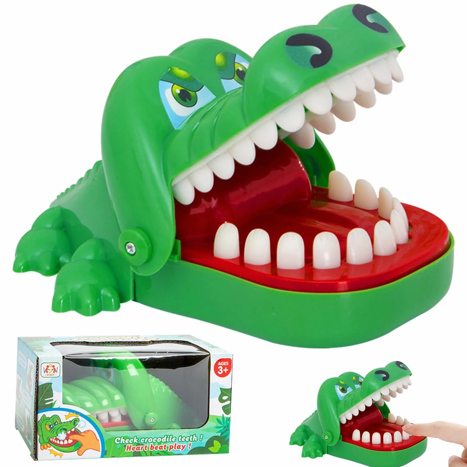 Juguete Cocodrilo Dientes - Juego de Mesa y Habilidad para Niños a Partir de 3 Años - Regalo Familiar