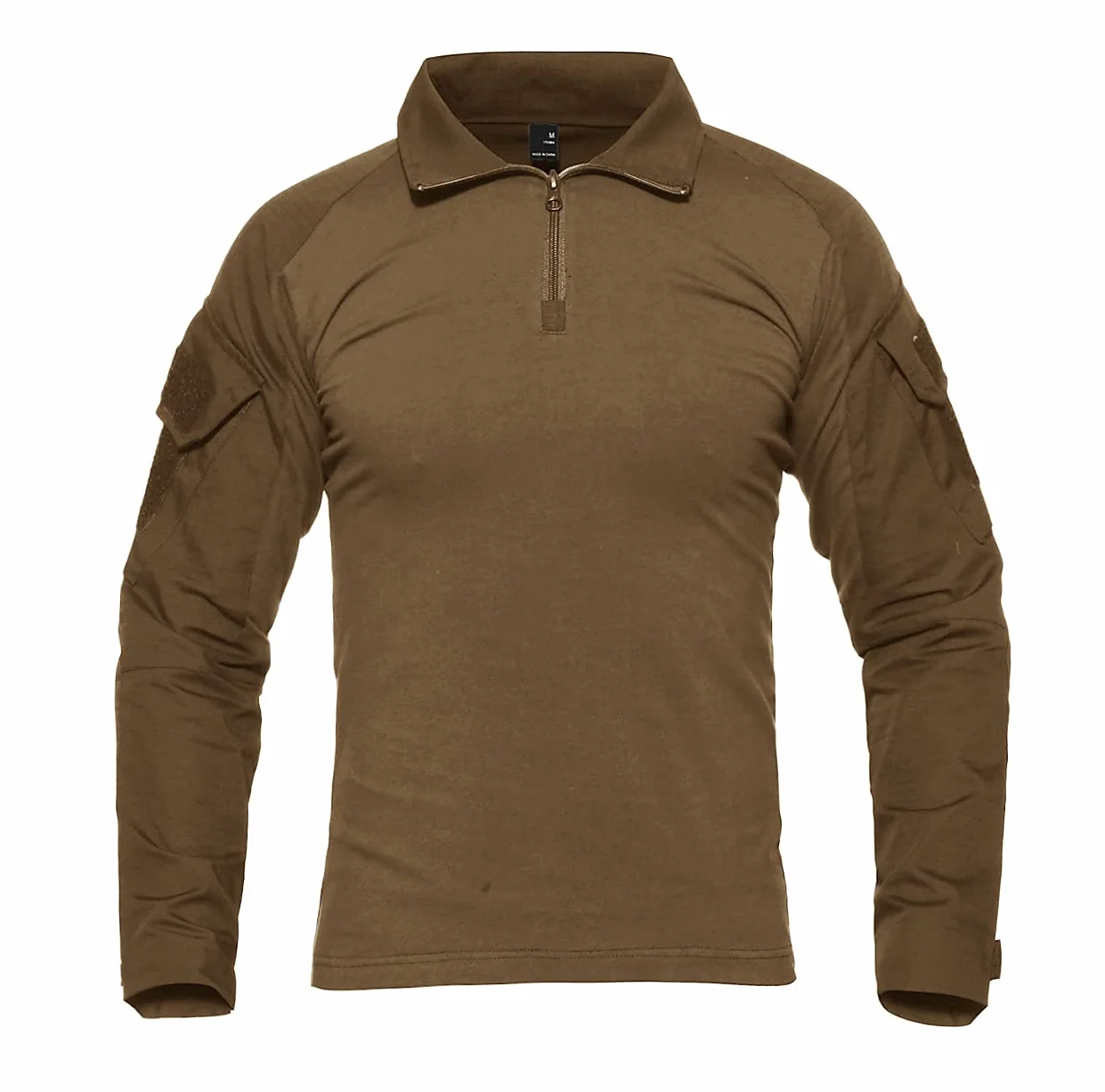 Camisa táctica para Hombre Slim Fit Manga Larga Camuflaje Flecktarn Airsoft Paintball