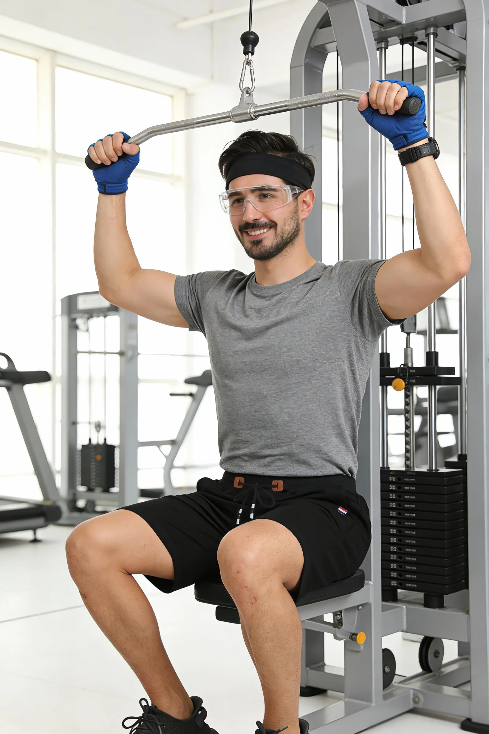 ZOXOZ Pantalones Cortos Hombre Deporte Running Shorts Algodon Cremallera Bolsillos
