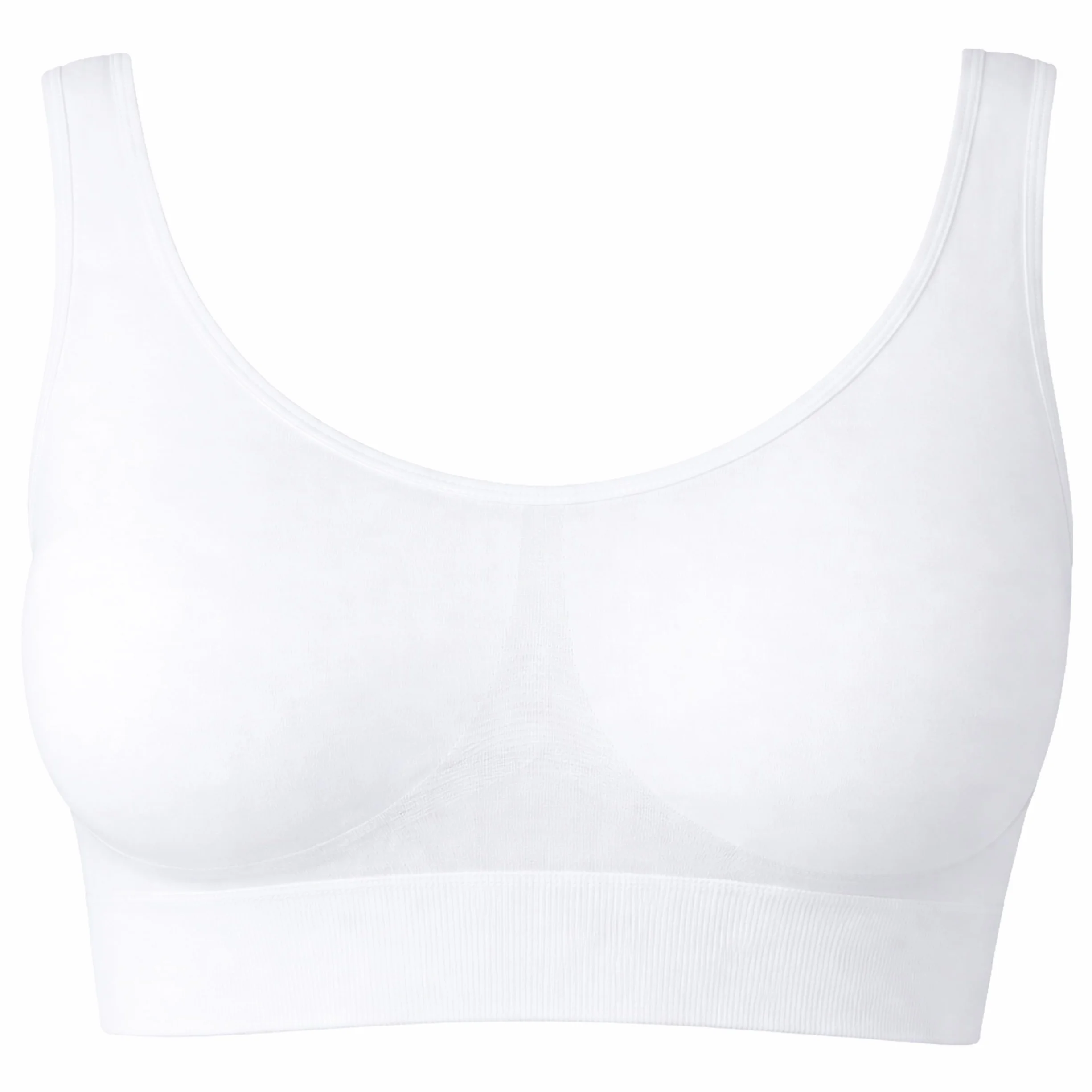Mujer Set de 3 Sujetadores Bralette Sin Aros Invisible Antisudor Sin Costuras Algodón Negro Blanco Beige
