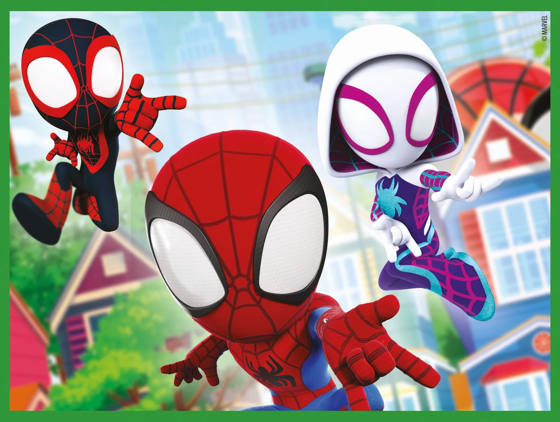 Clementoni Puzzle Marvel Spidey and His Amazing Friends 12 Cubos 6 Imágenes 12 Piezas 41198