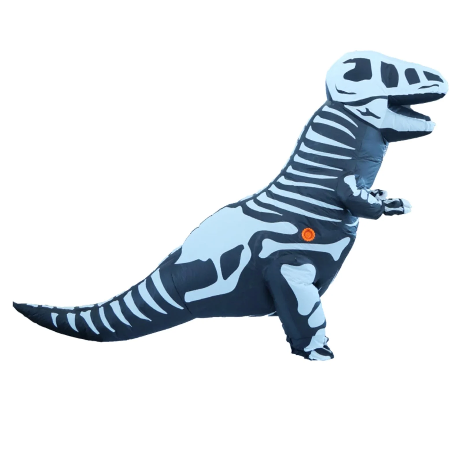Disfraz Dinosaurio Tiranosaurio Inflable Divertido Disfraz Esqueleto Dinosaurio Tiranosaurio Ligero Traje para Adultos
