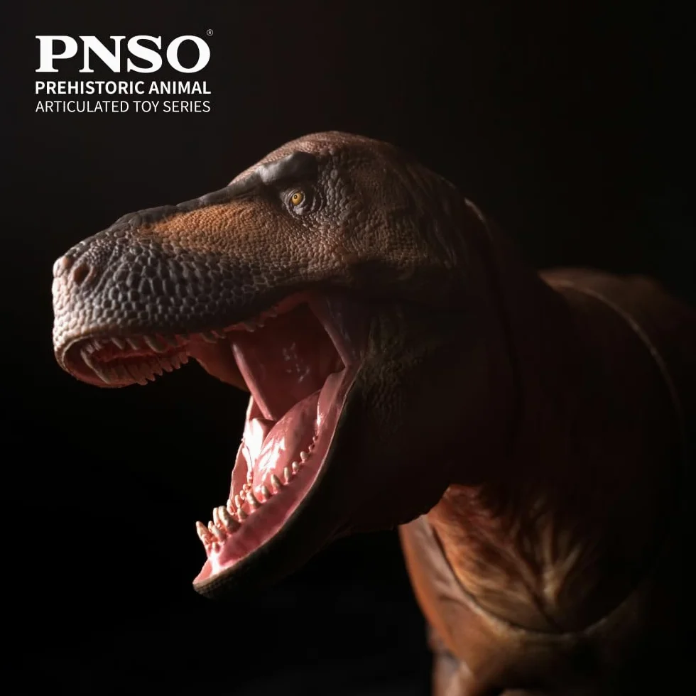 Serie de juguetes articulados de animales prehistóricos PNSO: 01 Figura de Cameron el Tyrannosaurus Rex