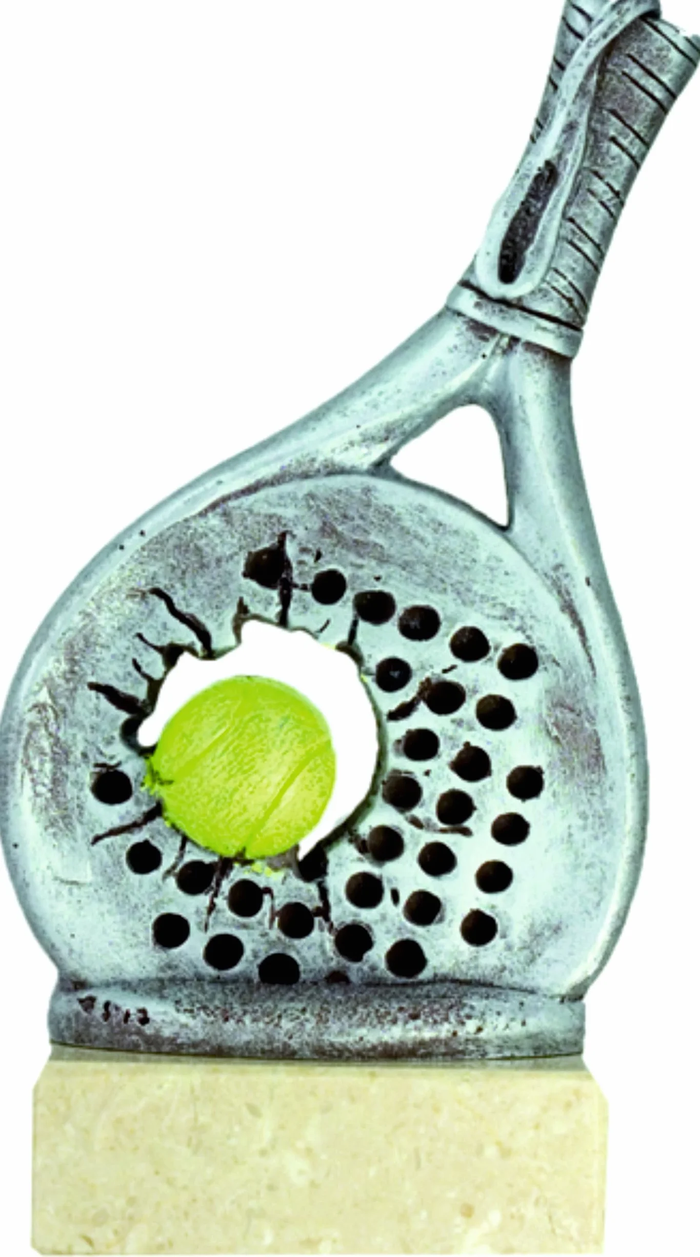 Trofeo Padel Pequeño GRABADO Premio pala de pádel 20 cm