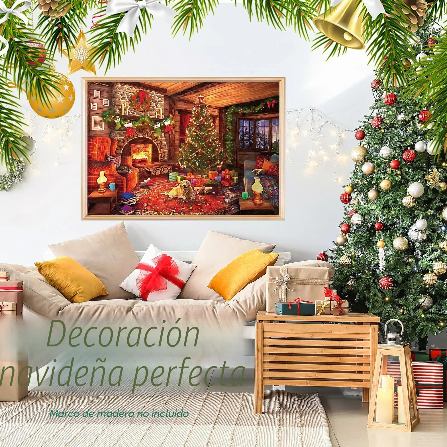 HappyGoLucky Calendario Adviento 2025 Adultos, Puzzle 1000 Piezas Adultos Regalo Navidad para Mujer Hombre y Niño Niña Calendarios de Adviento Adolescentes Regalos Originales para Amigas Parejas
