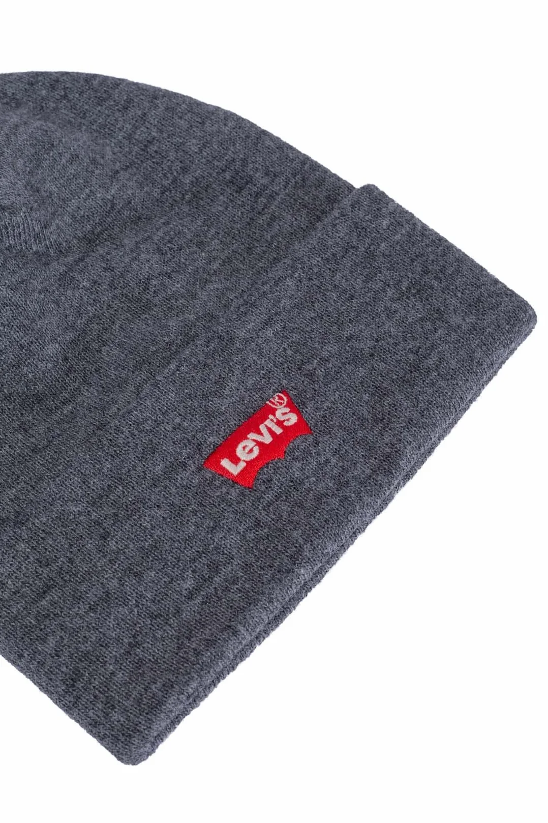 Levi's Red Batwing Embroidered Slouchy Beanie Gorro De Punto Hombre