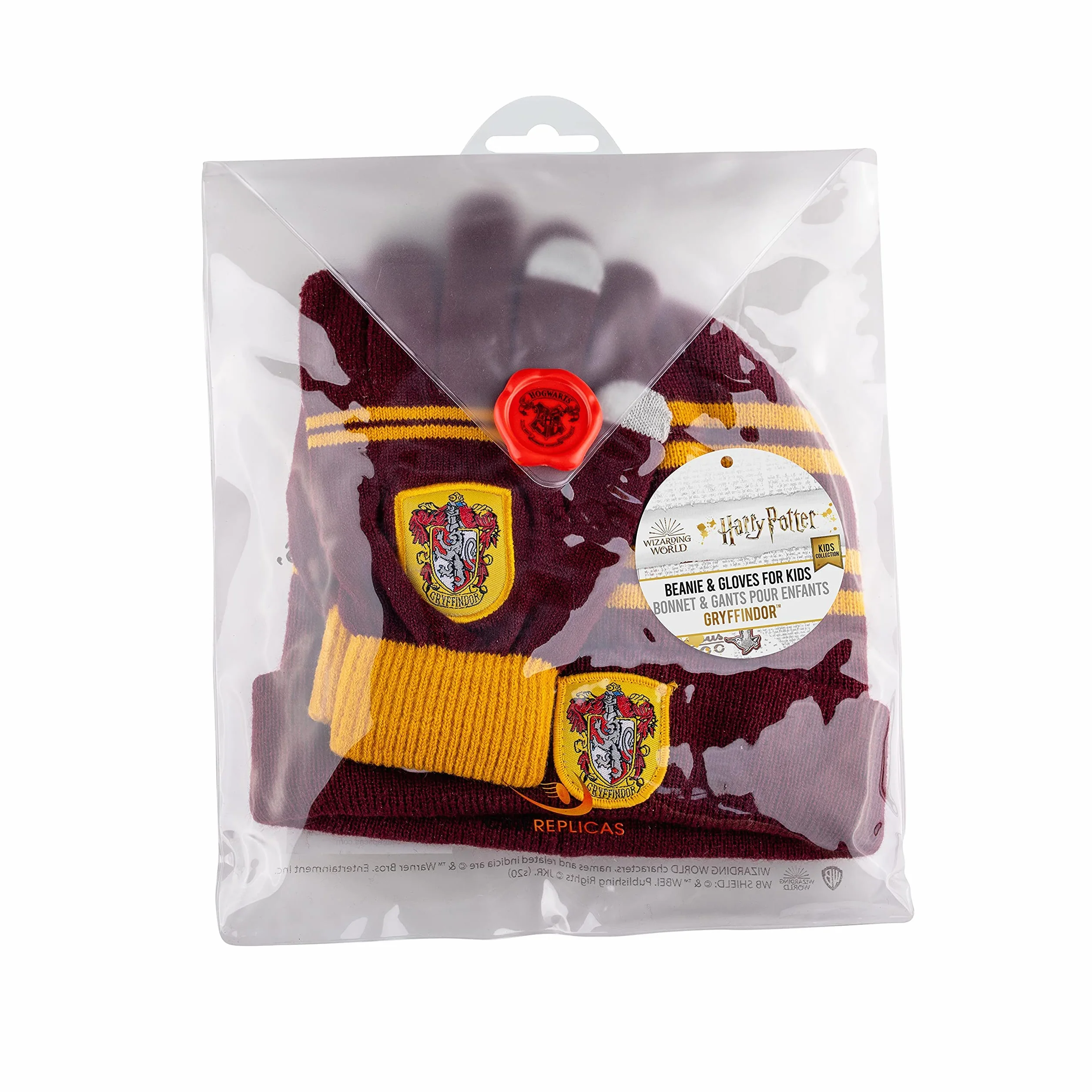 Harry Potter Juego de Gorro y Guantes para niños Licencia Oficial