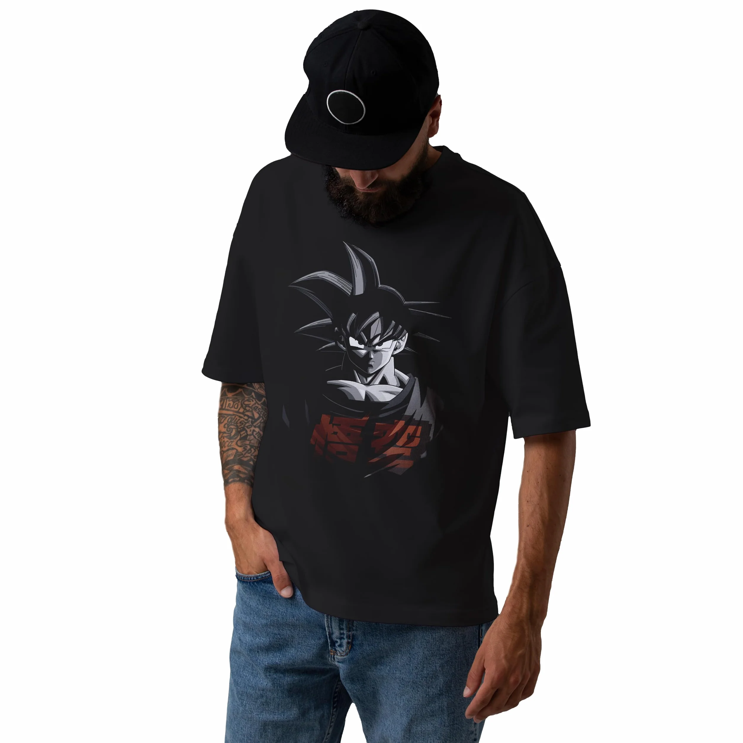 Dragon Ball Z Camiseta Goku Negro L T-Shirt Unisex Adulto