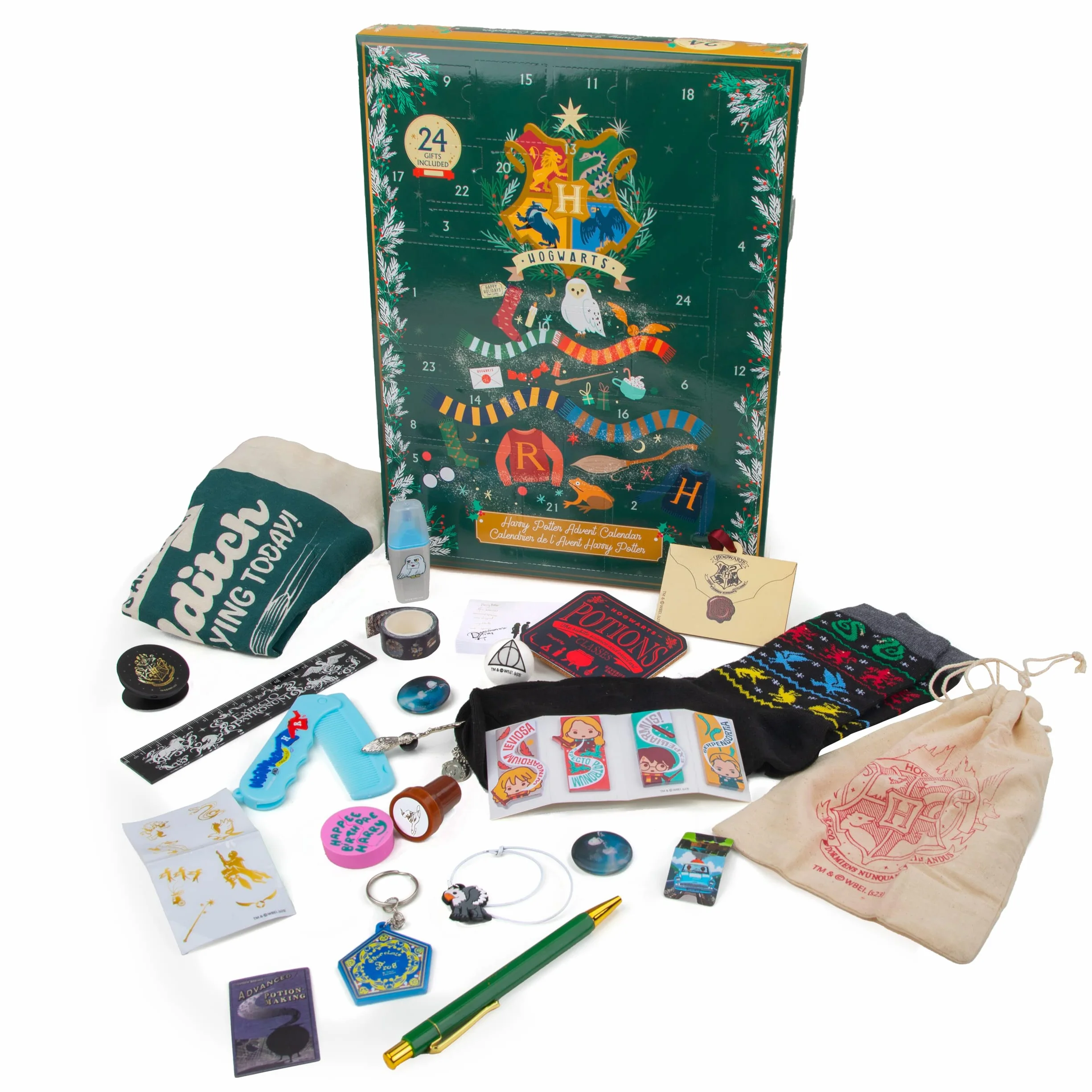 Cinereplicas Harry Potter - Calendario de Adviento 2023 - Licencia Oficial