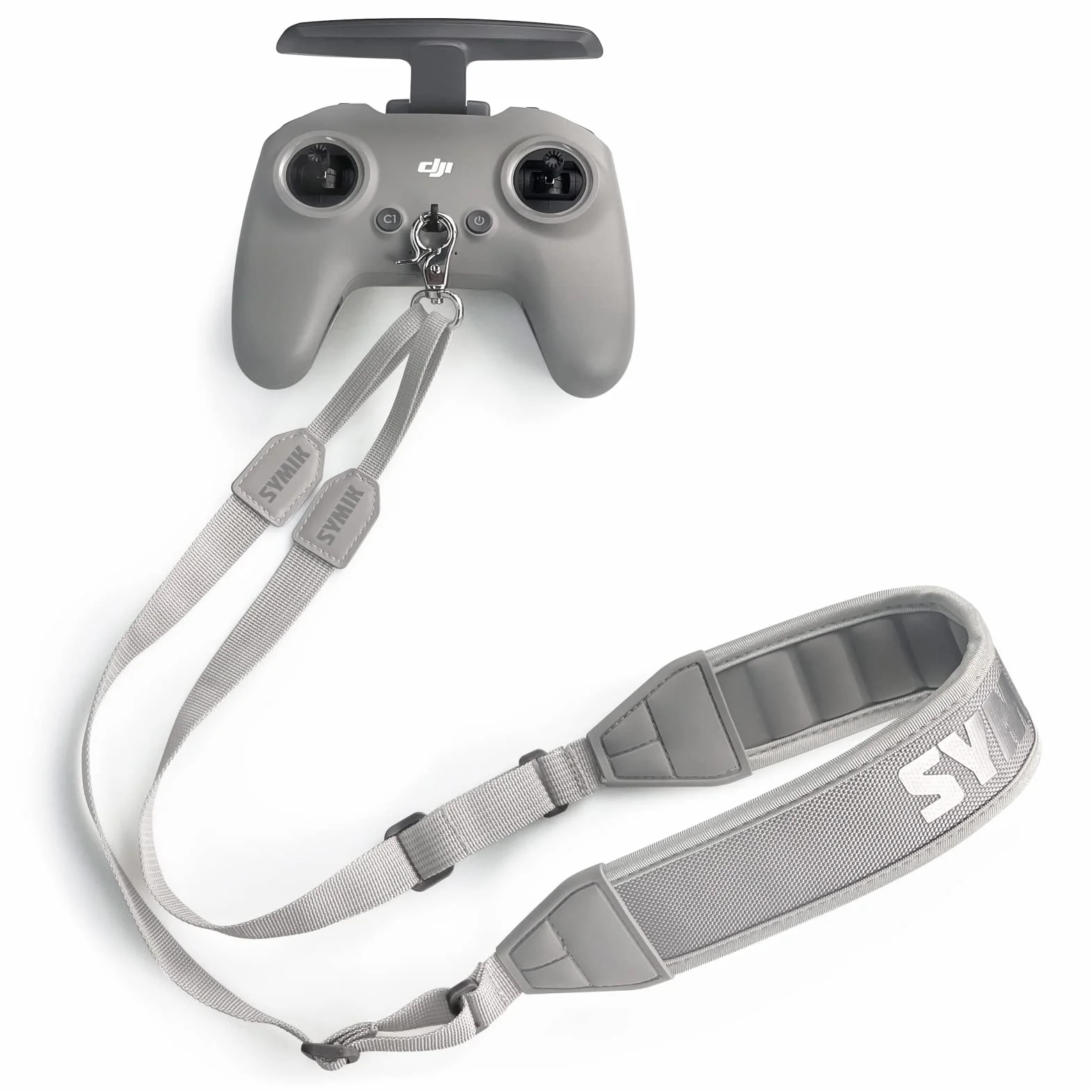 SYMIK Cordón de control remoto para DJI FPV/Avata/Avata 2, Phantom 4/3, Inspire Remote Controller 3/2, soporte, correa ajustable para el cuello/correa para el hombro con cómodo acolchado de EVA