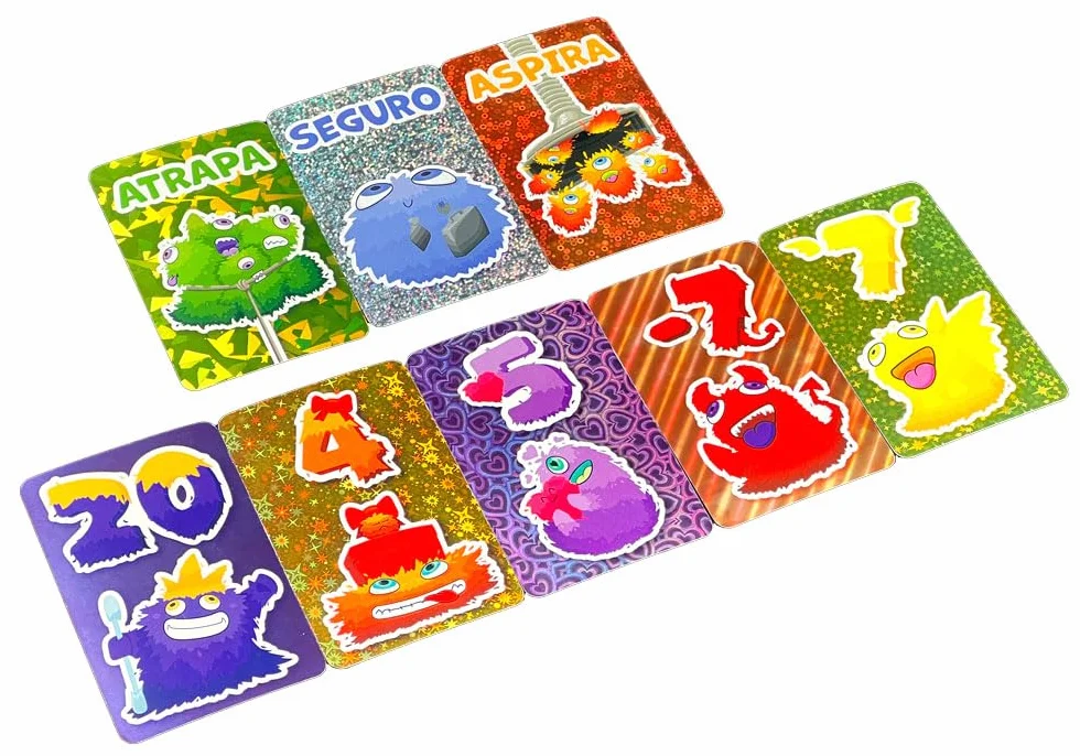 MERCURIO - PELUSAS REVOLUTION - Juego de Cartas para la Familia - Juego de Mesa con Nuevas Cartas y Mecánicas Emocionantes - 2-6 Jugadores - A partir de 8 años