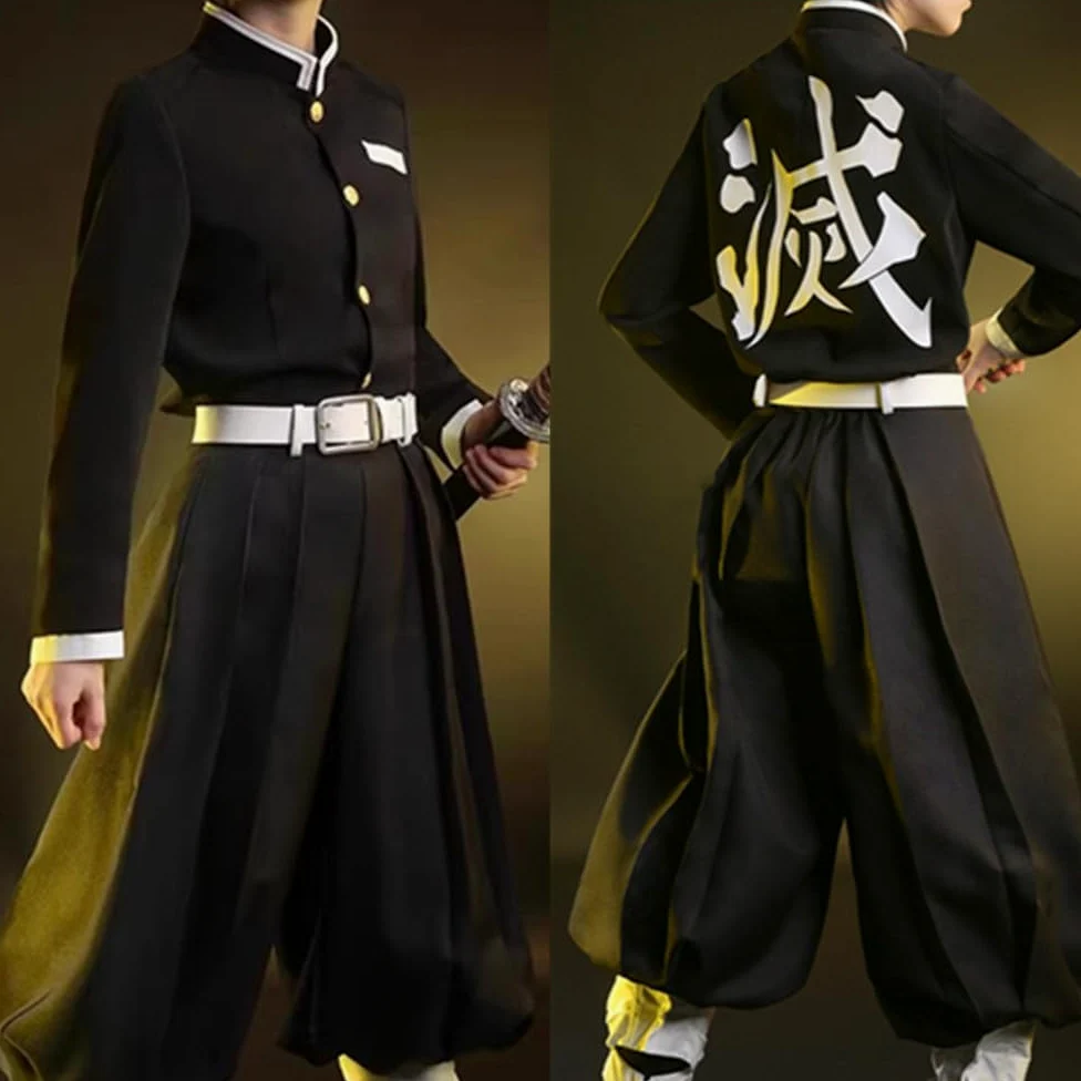 Disfraz de anime para hombre, talla de EE. UU., capa blanca, traje de fiesta