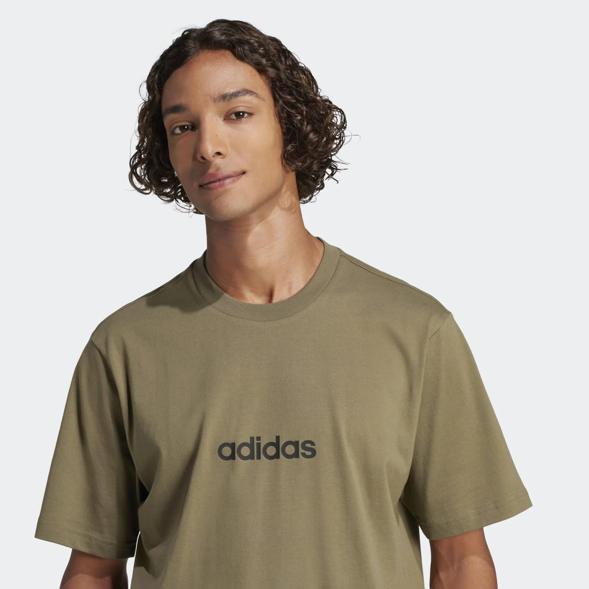adidas Camiseta Essentials Linear Single Jersey Męska