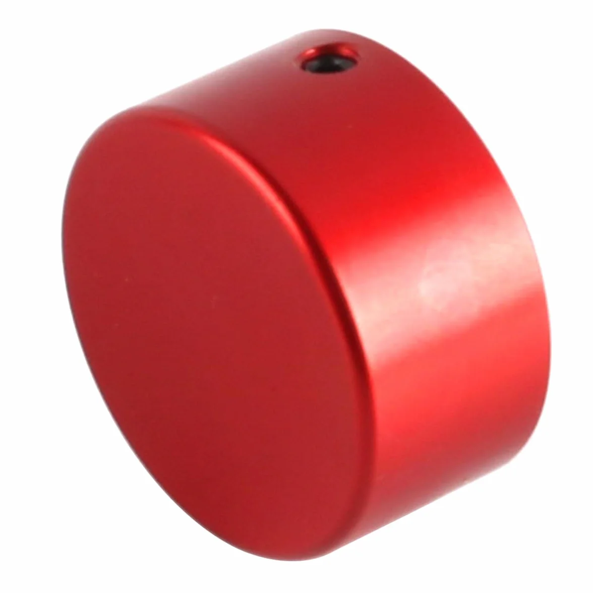 Estuche magnético portátil para tiza de billar rojo