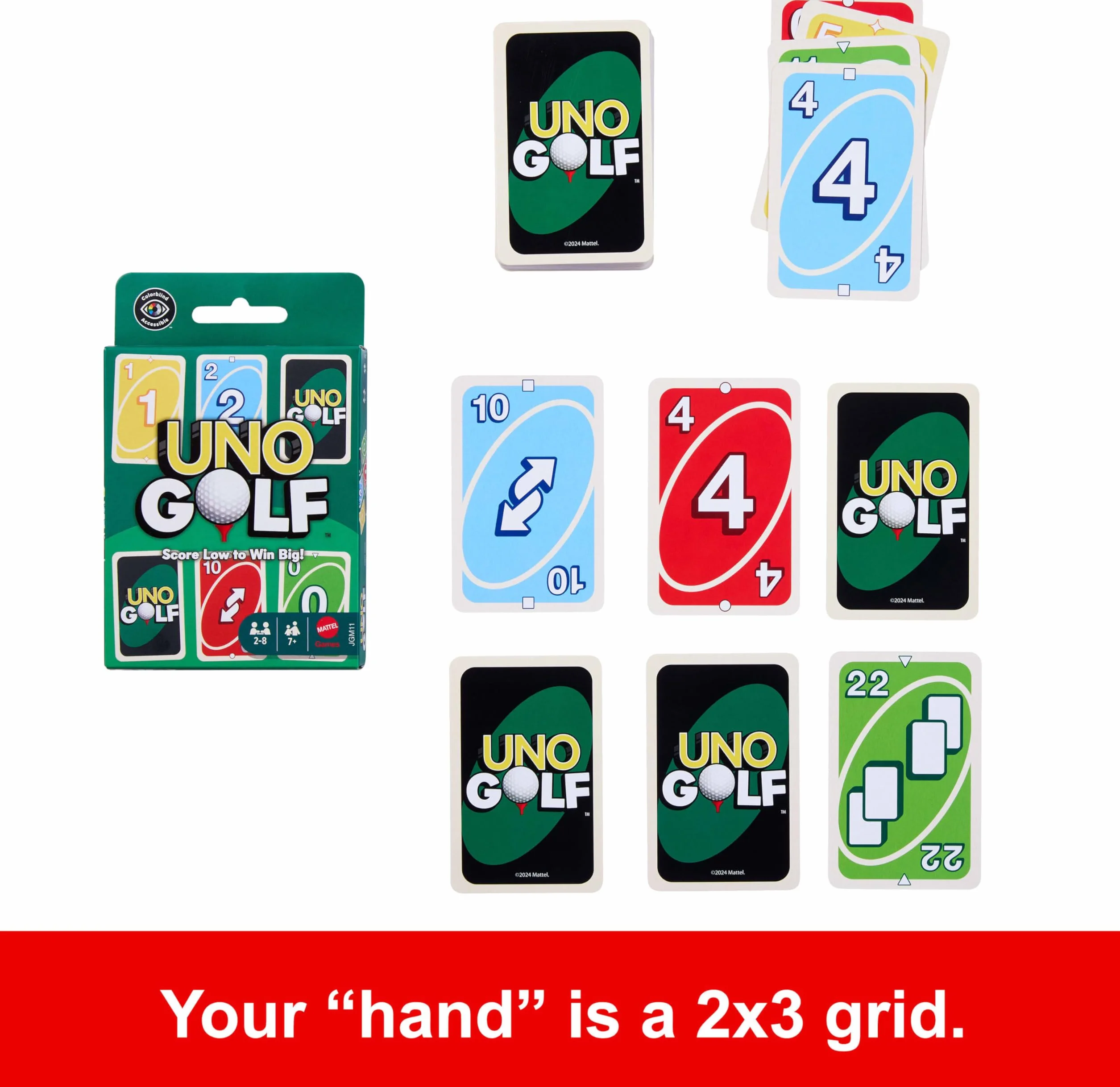 Mattel Games UNO Golf