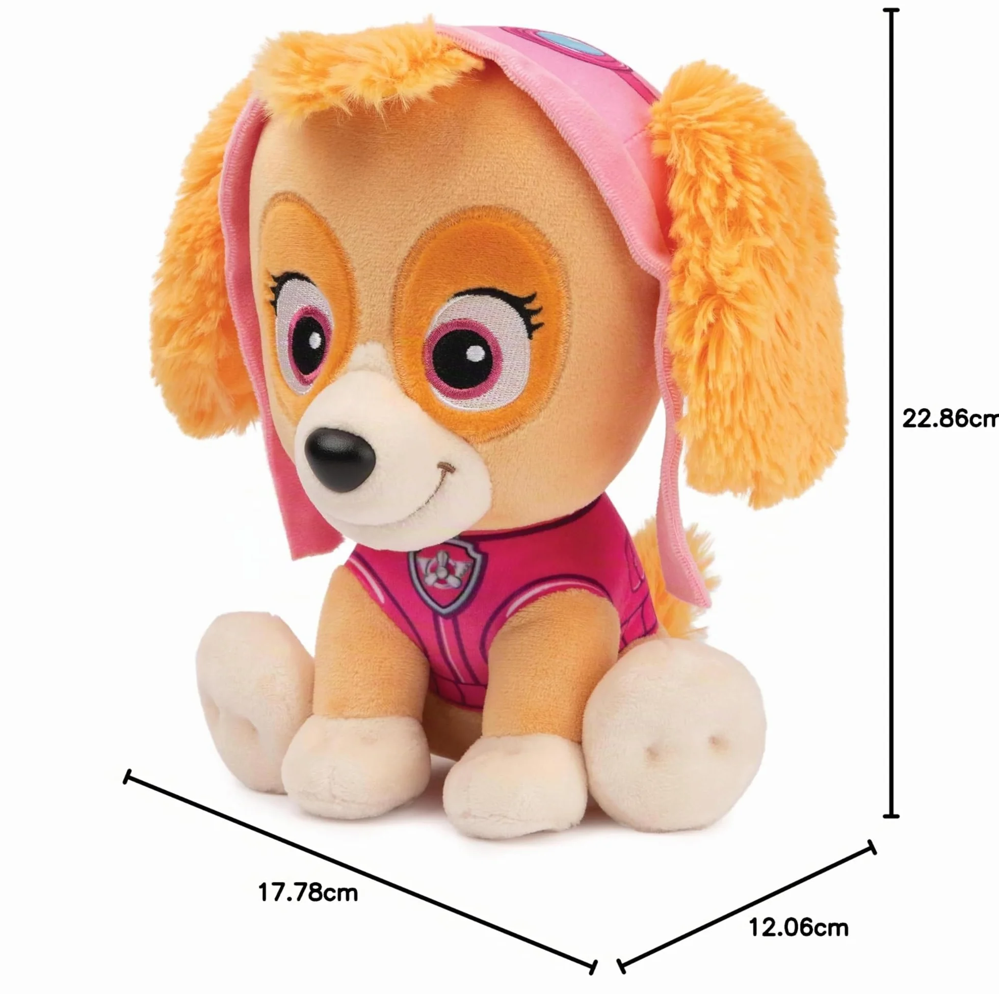 GUND Peluche Skye 23 cm Bebé Patrulla Canina Juguete 1 año+