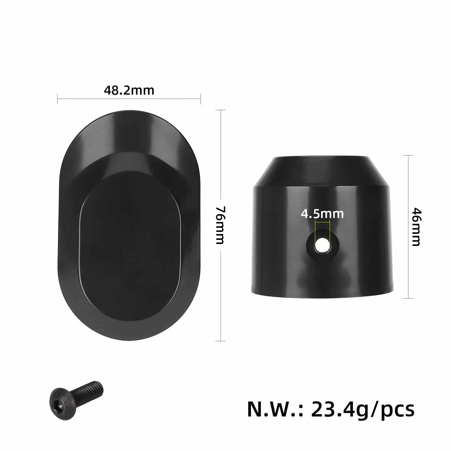 Cubierta decorativa horquilla delantera patinete Xiaomi 5/5 Pro