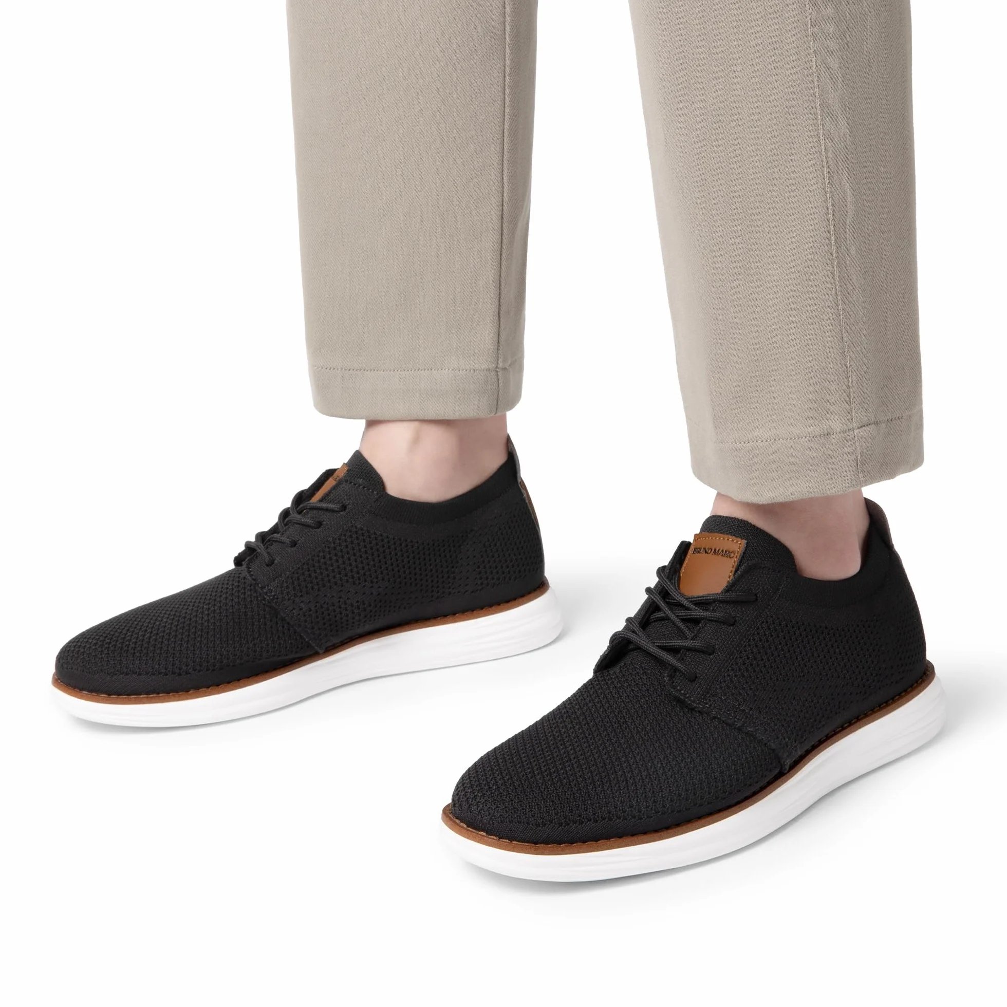 Bruno Marc Zapatos Oxfords Derby Transpirables Formales para Hombre