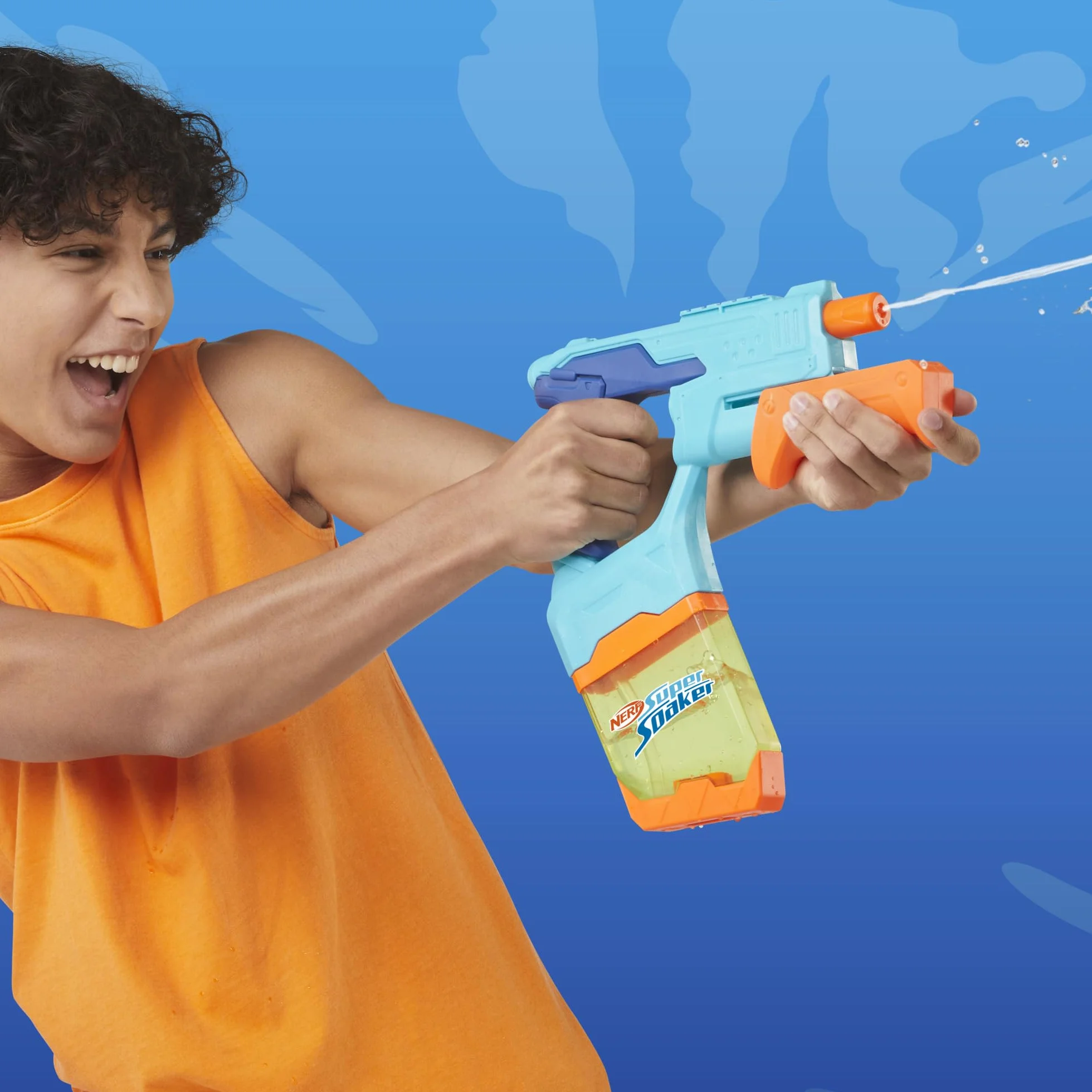 Hasbro Nerf Super Soaker Dunk-Fill 2-Pack, Set de Lanzadores de Agua, Llenado Instantáneo, Juguetes para Niños y Niñas de 6 Años o Más, Diversión en Familia