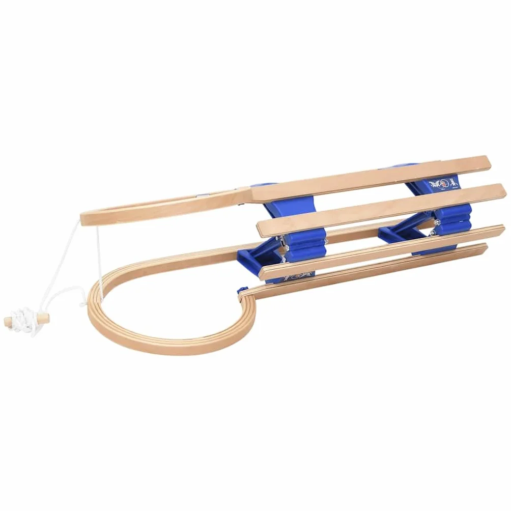 Genérico Trineo Plegable de Madera contrachapada 110 cm,Deportes,Actividades al Aire Libre,Actividades y Deportes de Invierno,Trineos-93699