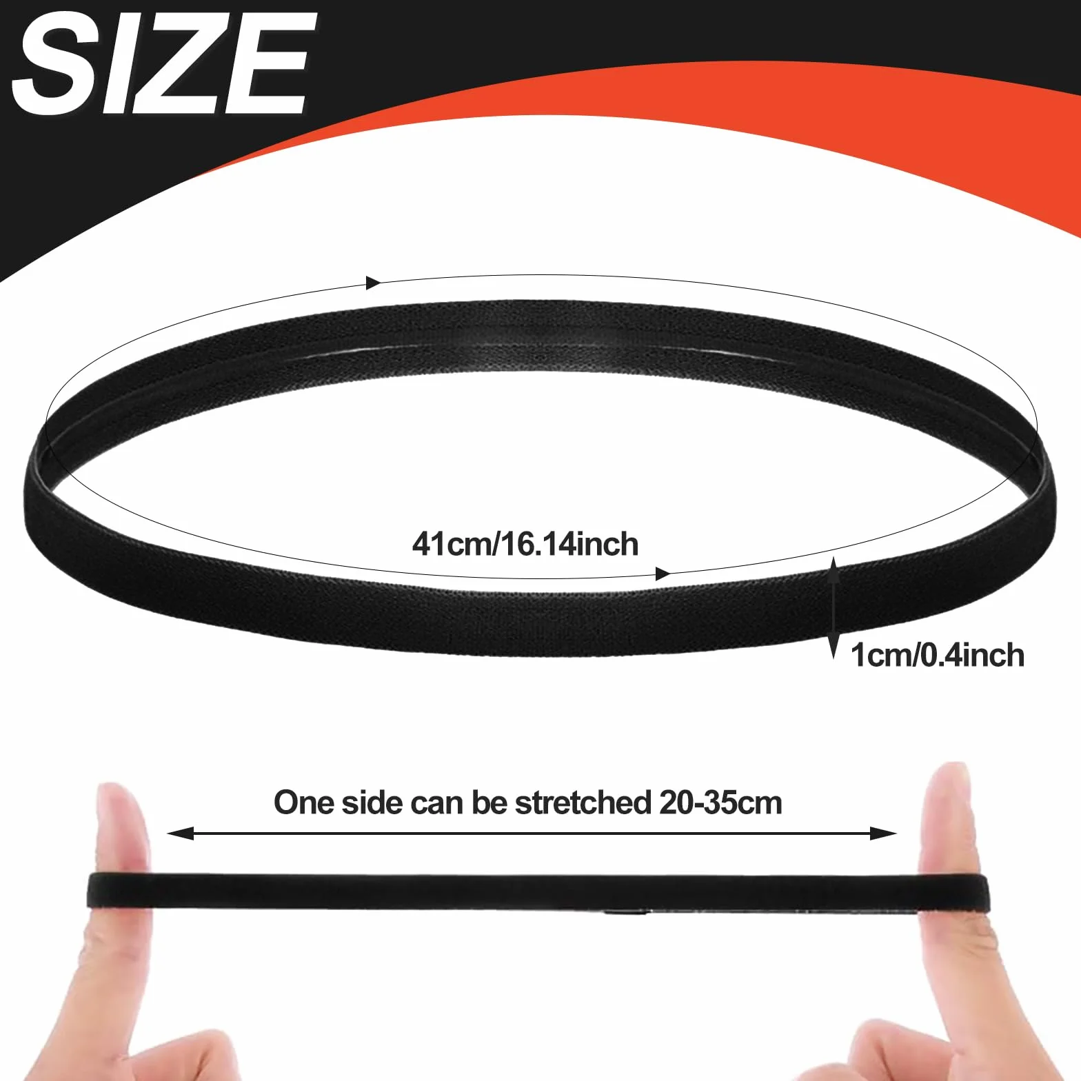 Sularpek Diadema Elástica Antideslizante para Yoga y Fitness