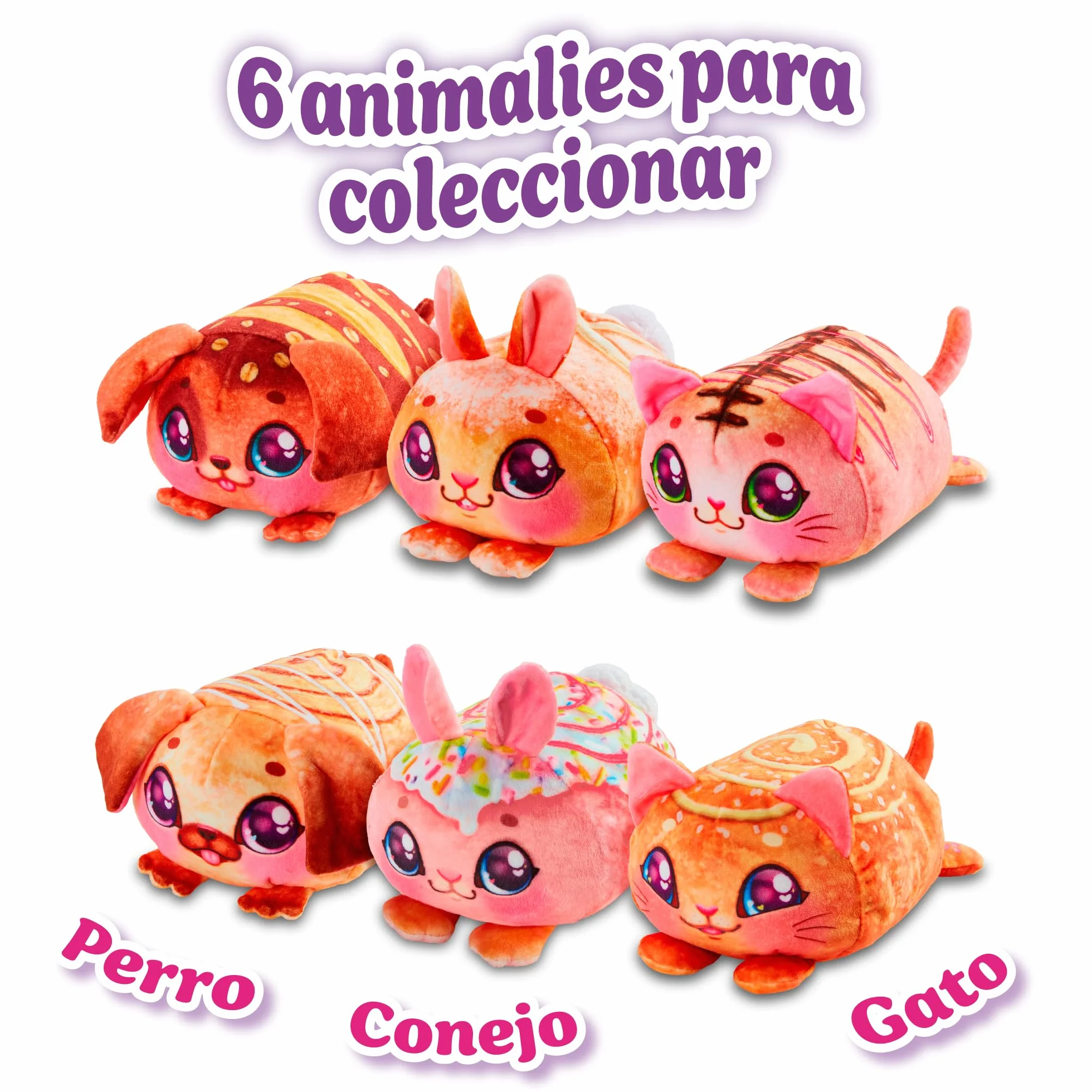 Cookeez Makery - Horno Mágico, juguete infantil interactivo, con ingredientes para crear tu mascota de peluche, tiene sonidos y olor dulce, niños y niñas +5 años, modelo aleatorio, Famosa (CKE00000)