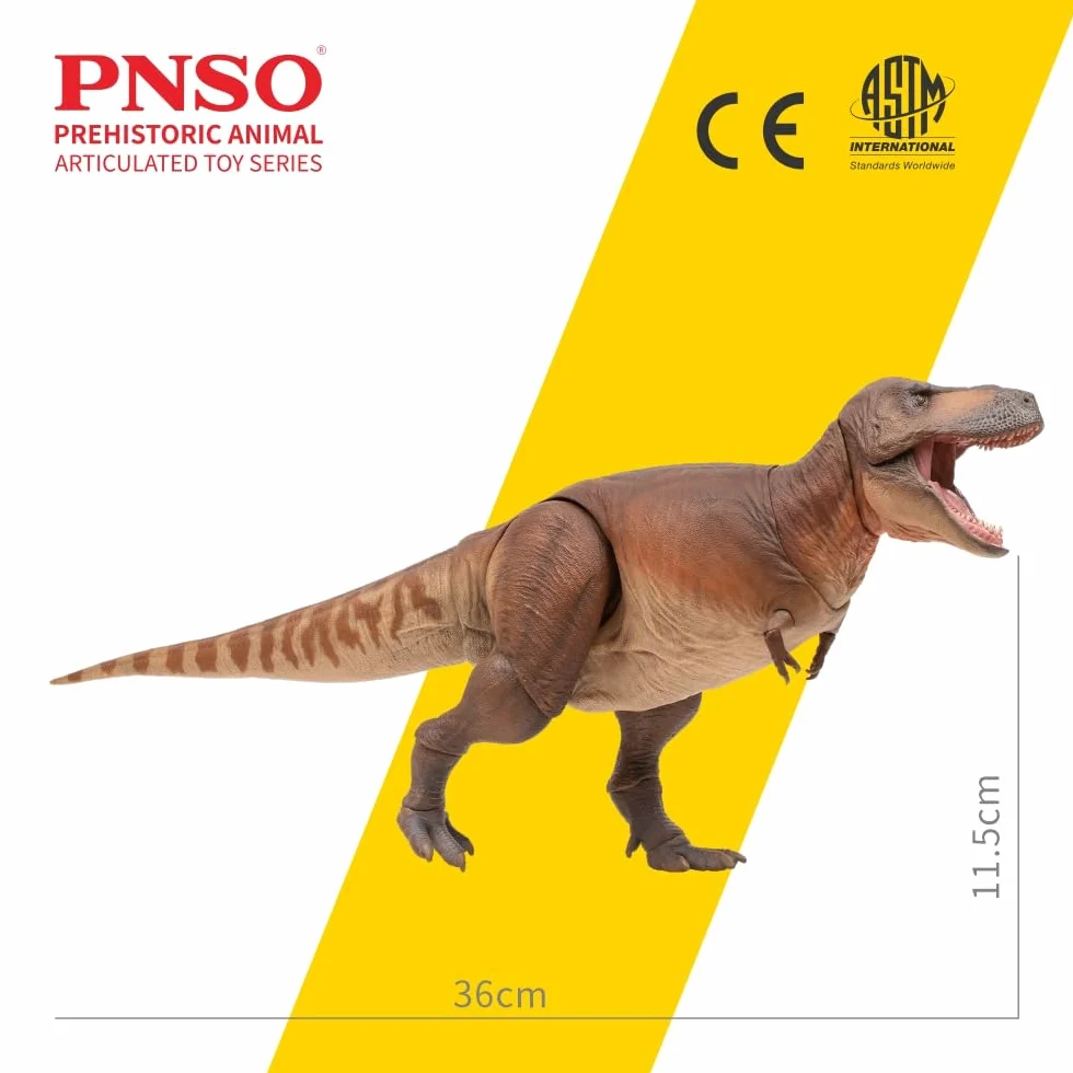 Serie de juguetes articulados de animales prehistóricos PNSO: 01 Figura de Cameron el Tyrannosaurus Rex