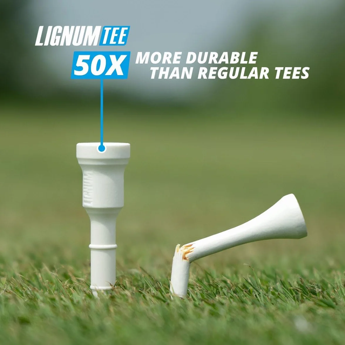 Pack de 12 Tees de Golf Lignum
