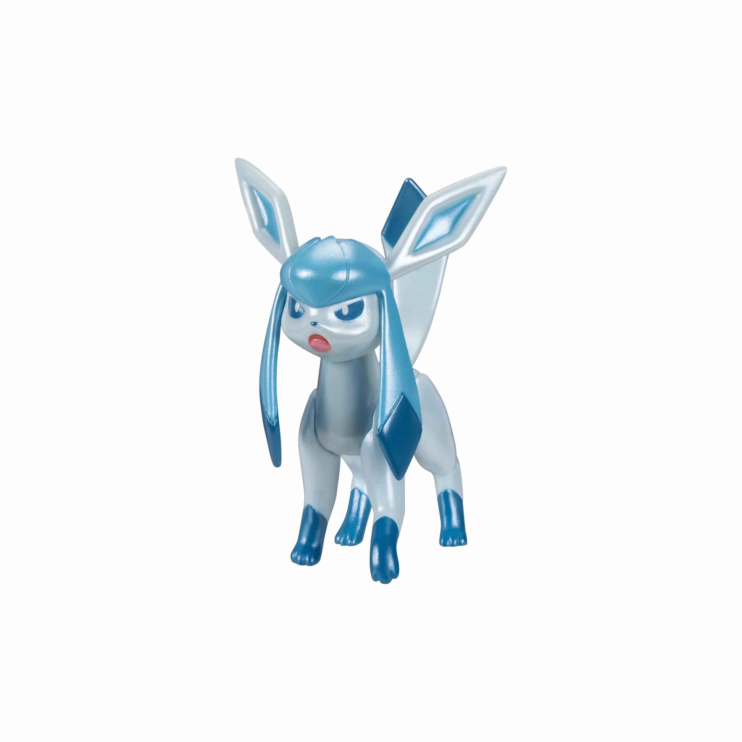Pokémon Pack evolución Select - Incluye una Figura Eevee de 5 cm, además de Las Figuras de Batalla Leafeon, Glaceon y Sylveon de 7,5 cm, con Acabado Exclusivo