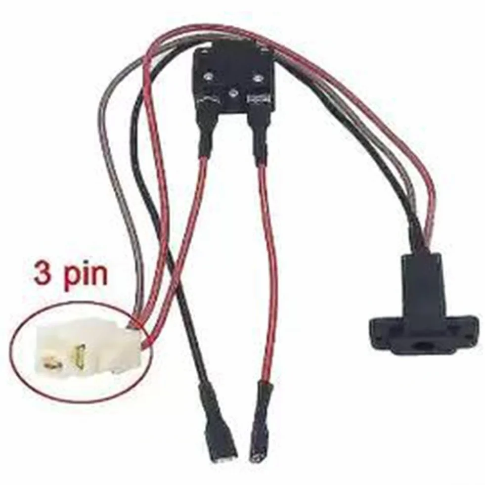 Interfaz de cargador de coche eléctrico para niños, caja fuerte y enchufe para modelos de 6 V, 12 V, 24 V (A)