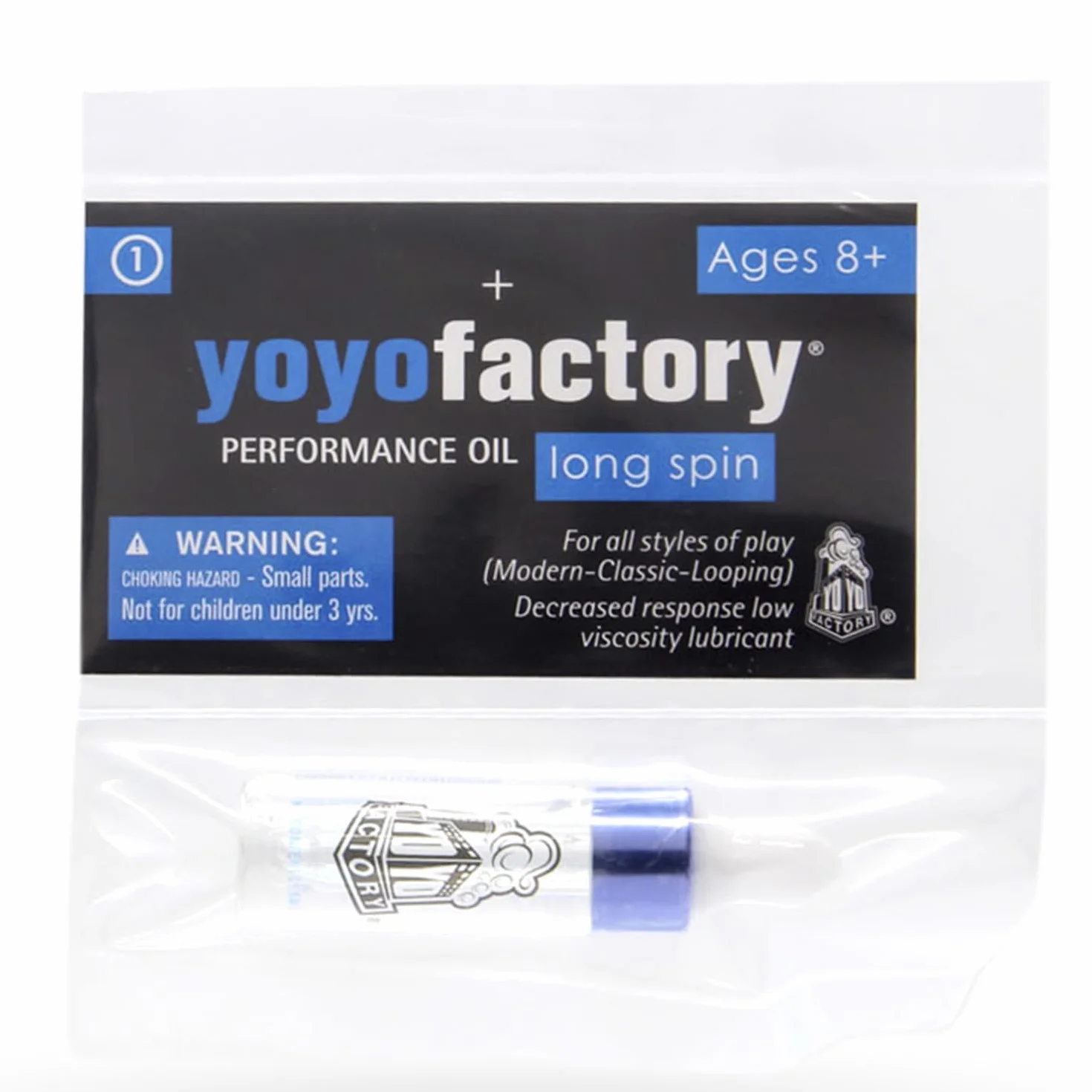 YoYoFactory Long SPIN LUBRICANTE - (Giro Largo y Silencioso, para Yoyo Avanzado unresponsive)