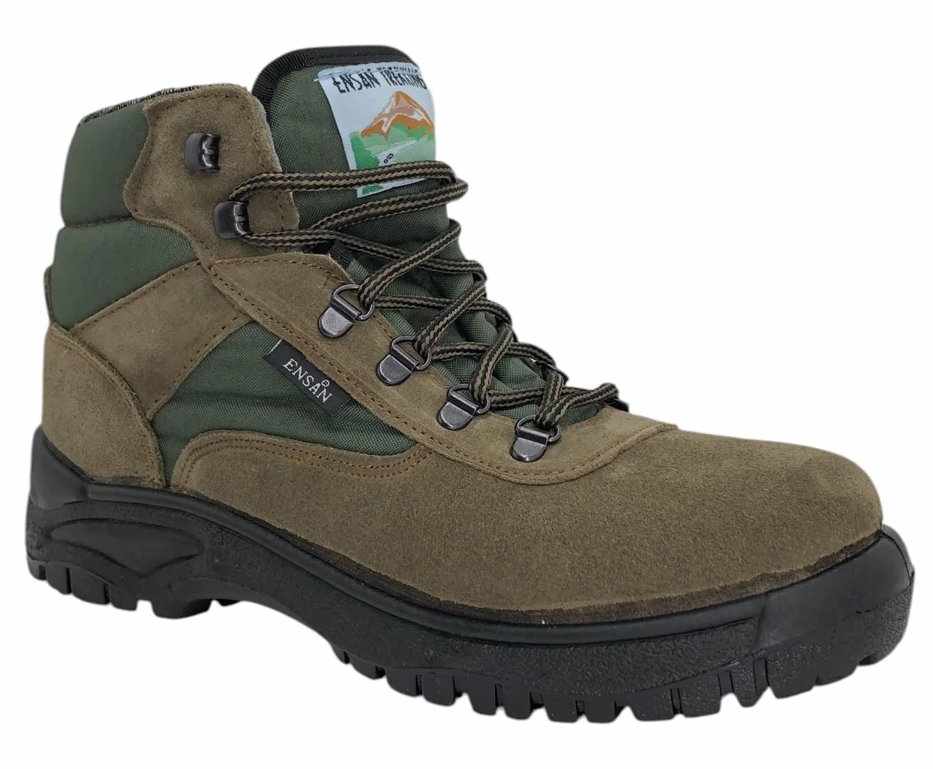 Botas de Montaña Senderismo Trekking Serraje Unisex Agarre 100% Fabricado en España J. Ruiz calzados JR