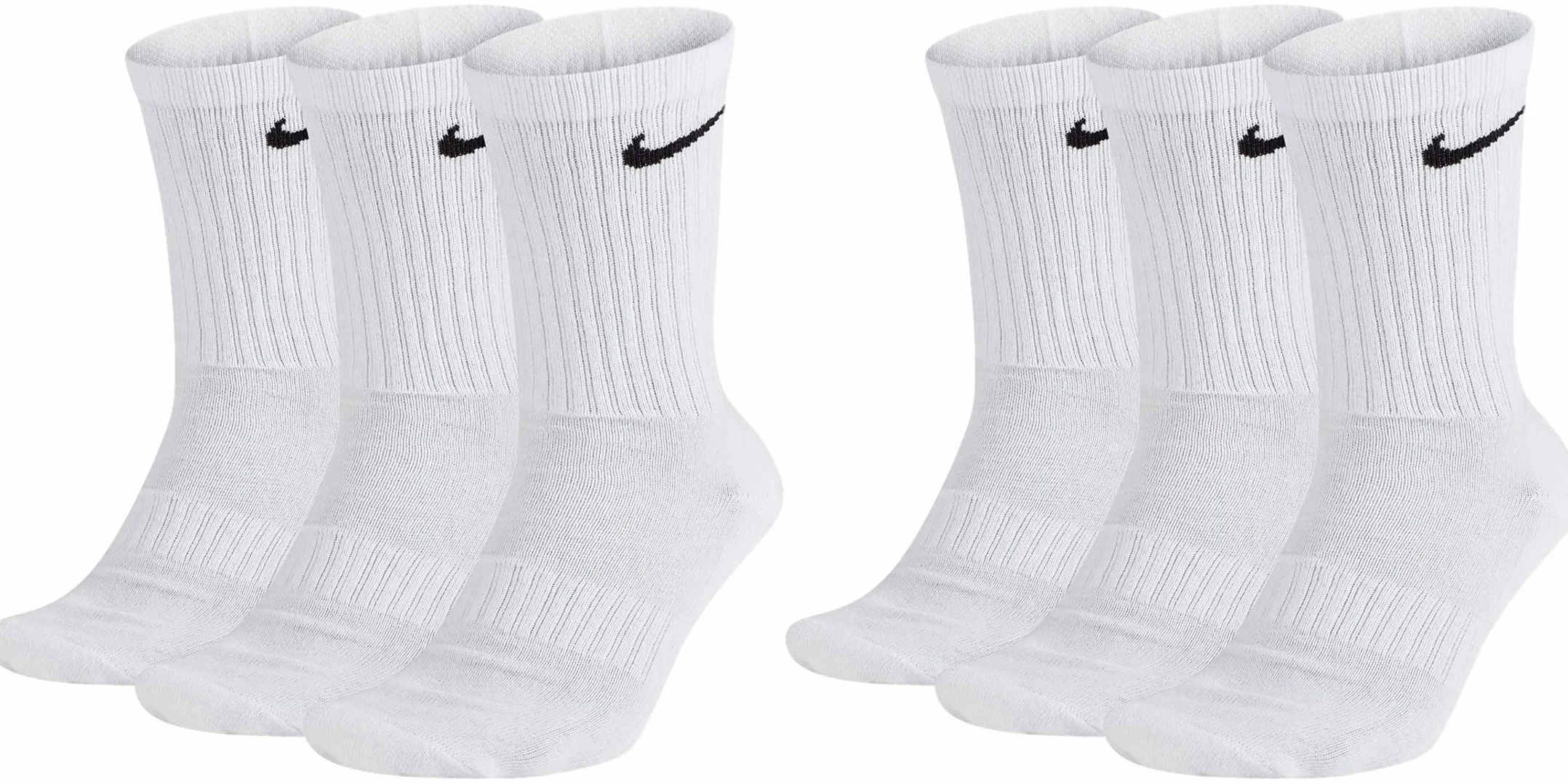 NIKE Men's Everyday Cush Crew Socks 6-Pack