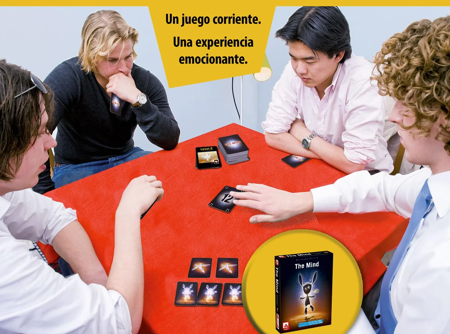 NSV The Mind Juego de Cartas Cooperativo Edición Español