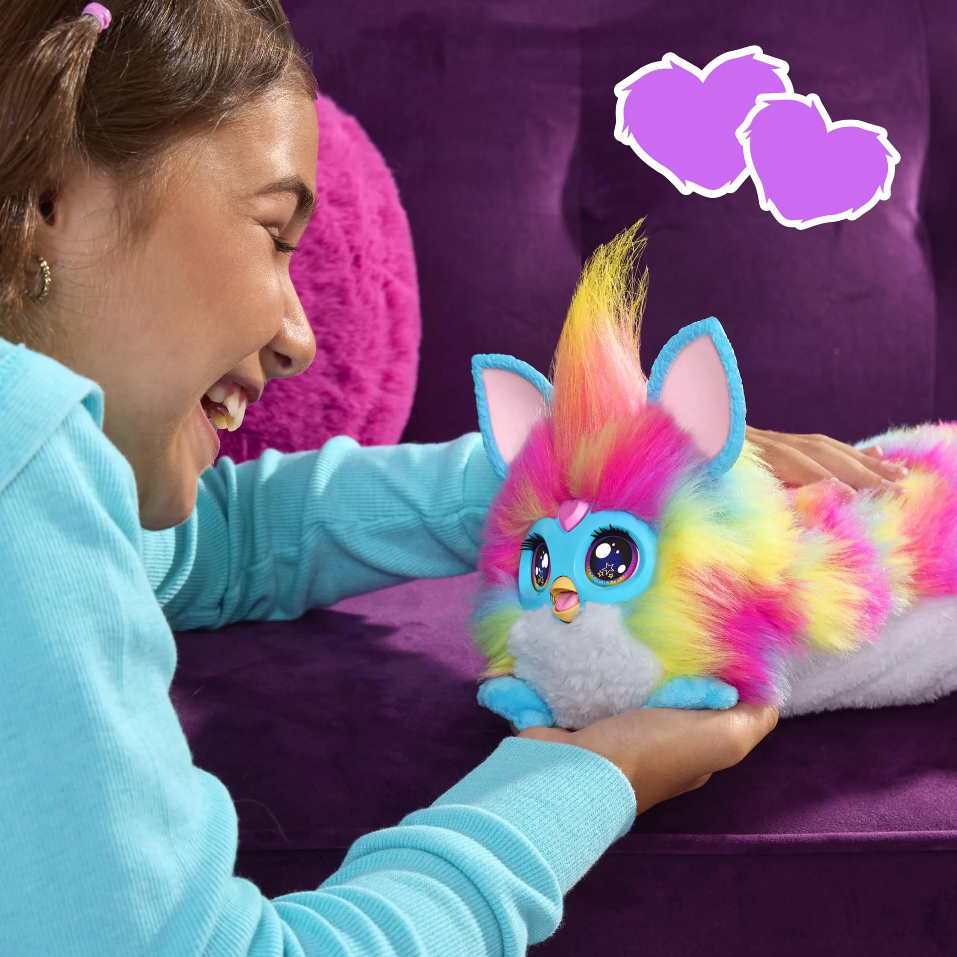 Furby DJ Furby - Juguete Interactivo Arco Iris