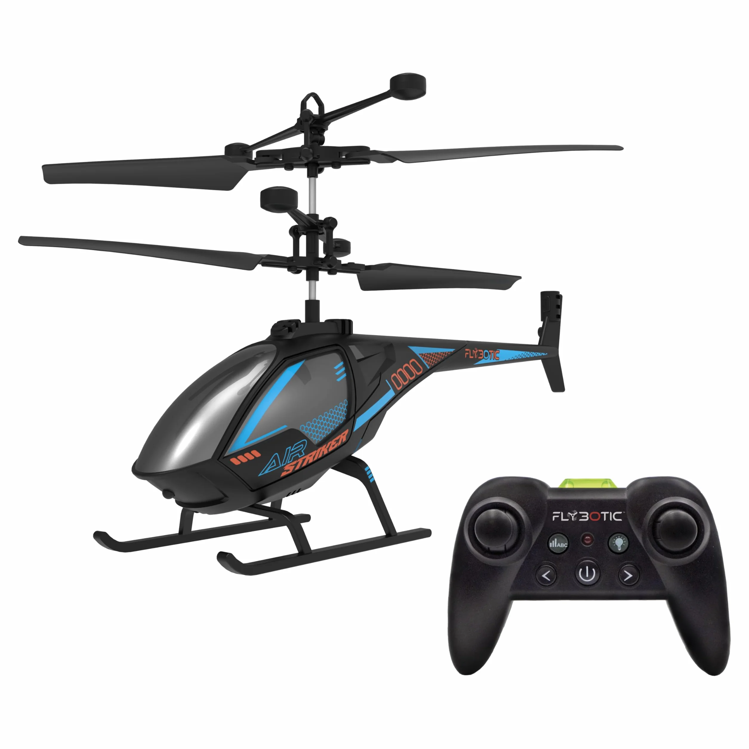 Silverlit Flybotic - Air Striker - Helicóptero Remoto Recargable - Vuelo Estable y fácil - a Partir de 8 años