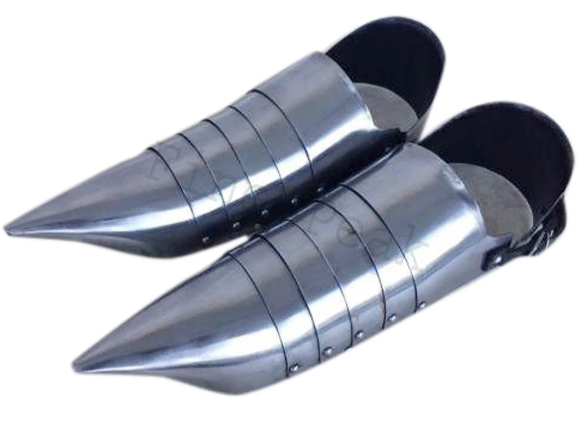 Par de zapatos de armadura medieval, caballero cruzado, botas medievales de acero, disfraz de pirata, botas de cosplay para hombre, botas de pirata, disfraz vikingo, fundas de botas para