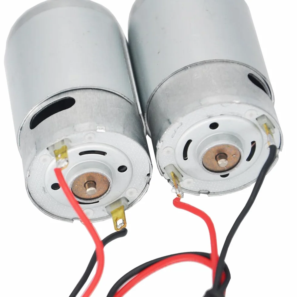 Propulsor submarino 390 de 6 V-12 V con motor incorporado y cable, 13000 RPM, for barco de pesca RC con cebo, resistente al agua.(1pair XH2.54mm Plug)