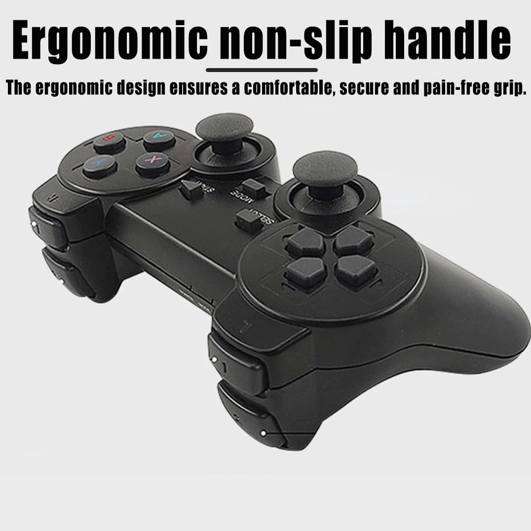 G11 Pro Game Box, All8bit G11 Pro 100000 Games, 2.4G Wireless Dual Controller, 100,000 Retro Games, Plug and Play Video Games, Comes with 4 Wireless Dual Controllers (256G（4 Handles）)