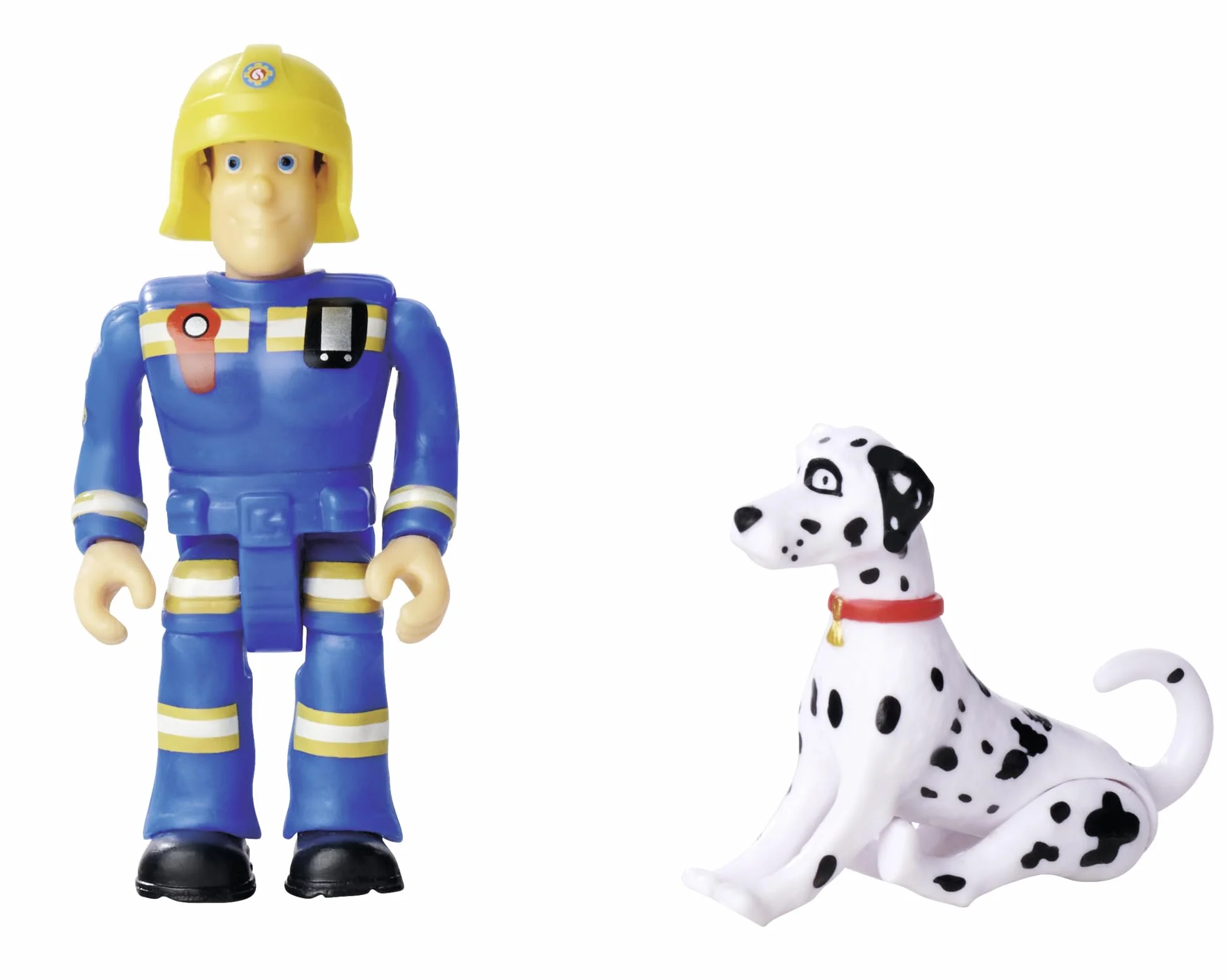 Simba 109252595 Figura de Júpiter Bombero, camión de Bomberos, Sam y Radar, Efectos de luz, Sirena, Escalera giratoria, Flechas de Agua, Plataforma para Quad, 32 cm, Accesorios, a Partir de 3 años