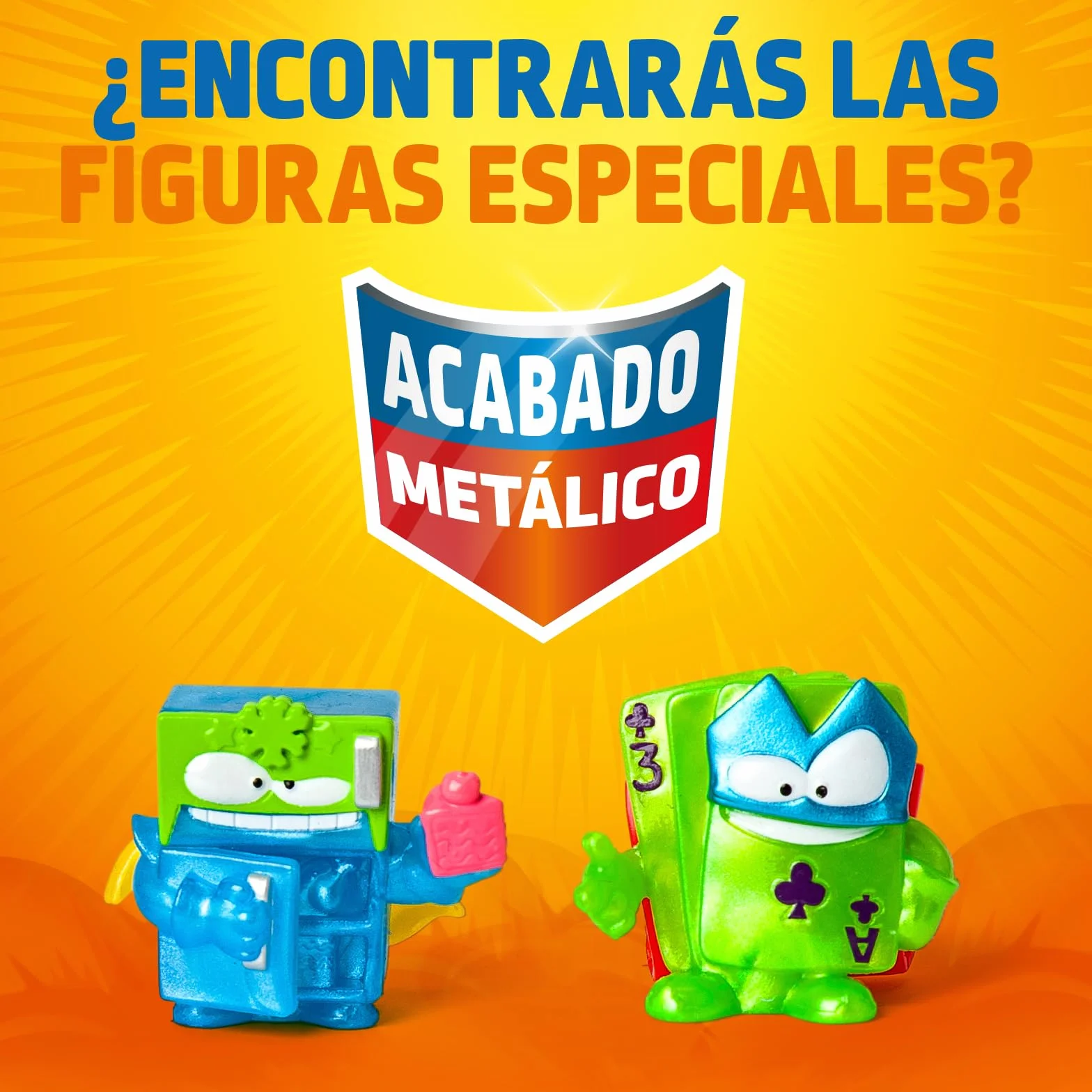 SUPERTHINGS KAZOOM Power Warriors Pack de 5 Figuras Sorpresa y Capitán Plateado