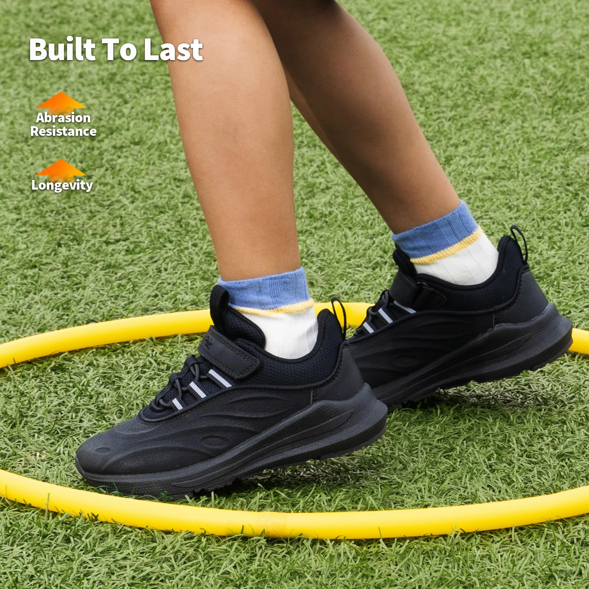 DREAM PAIRS Kids Zapatos Deportes Niños Niñas Tenis Durastep