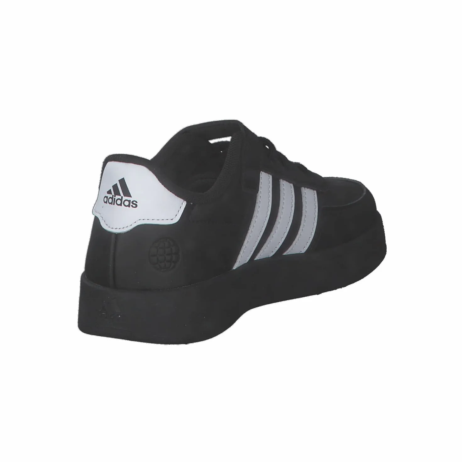 Adidas Breaknet Lifestyle Court Elastic Lace Top Strap Shoes, Core Black/Cloud White, 32 EU
