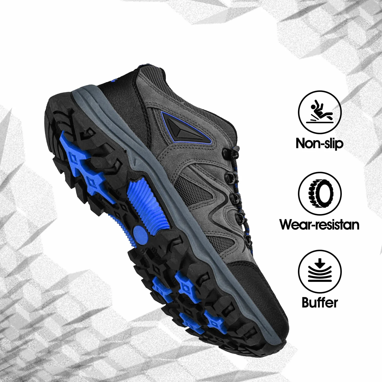Zapatillas de Trekking Hombre Senderismo Montaña Trail Running Verano Ligeras 38-48 EU