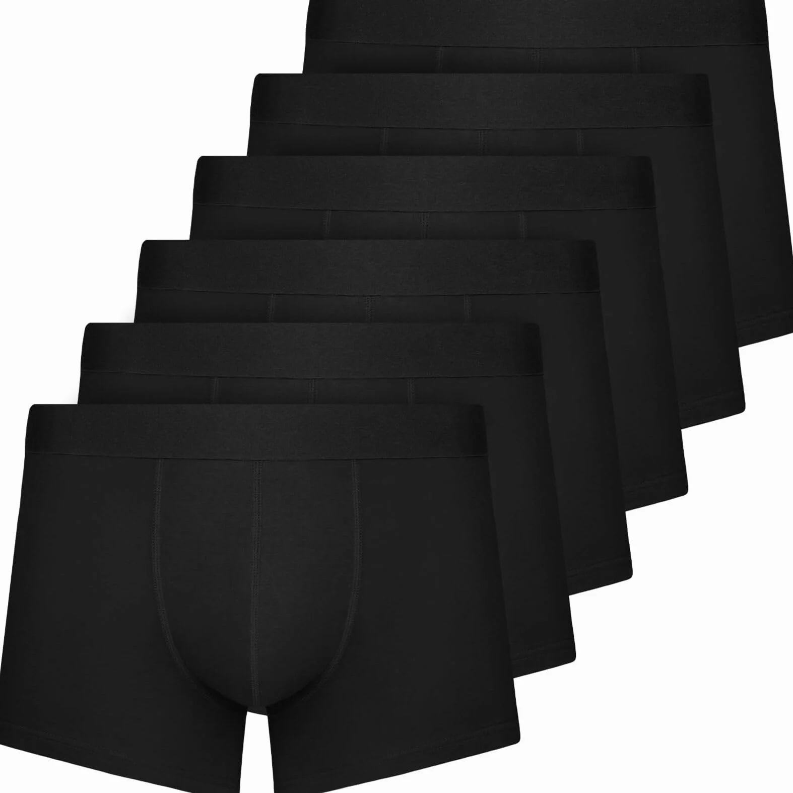QINCAO Calzoncillos Hombre Boxer Pack de 6 Algodón
